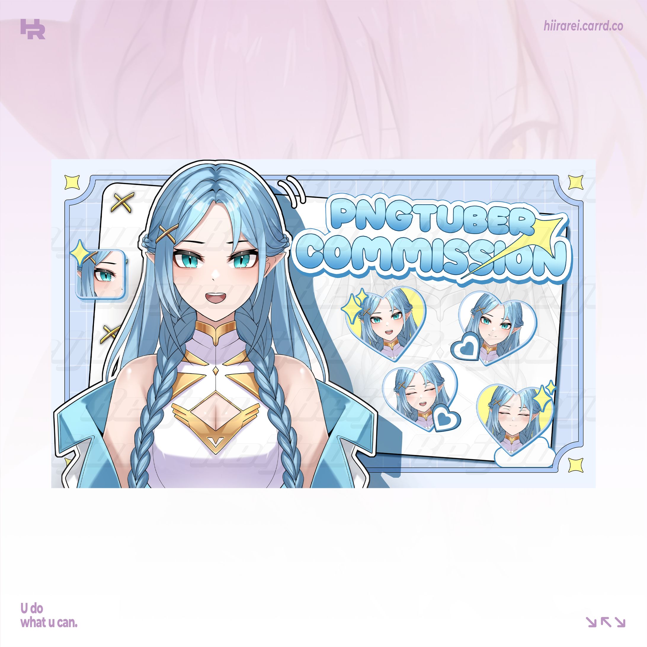 [Commission Catalogue Design] - PNG-Tuber Commission-1