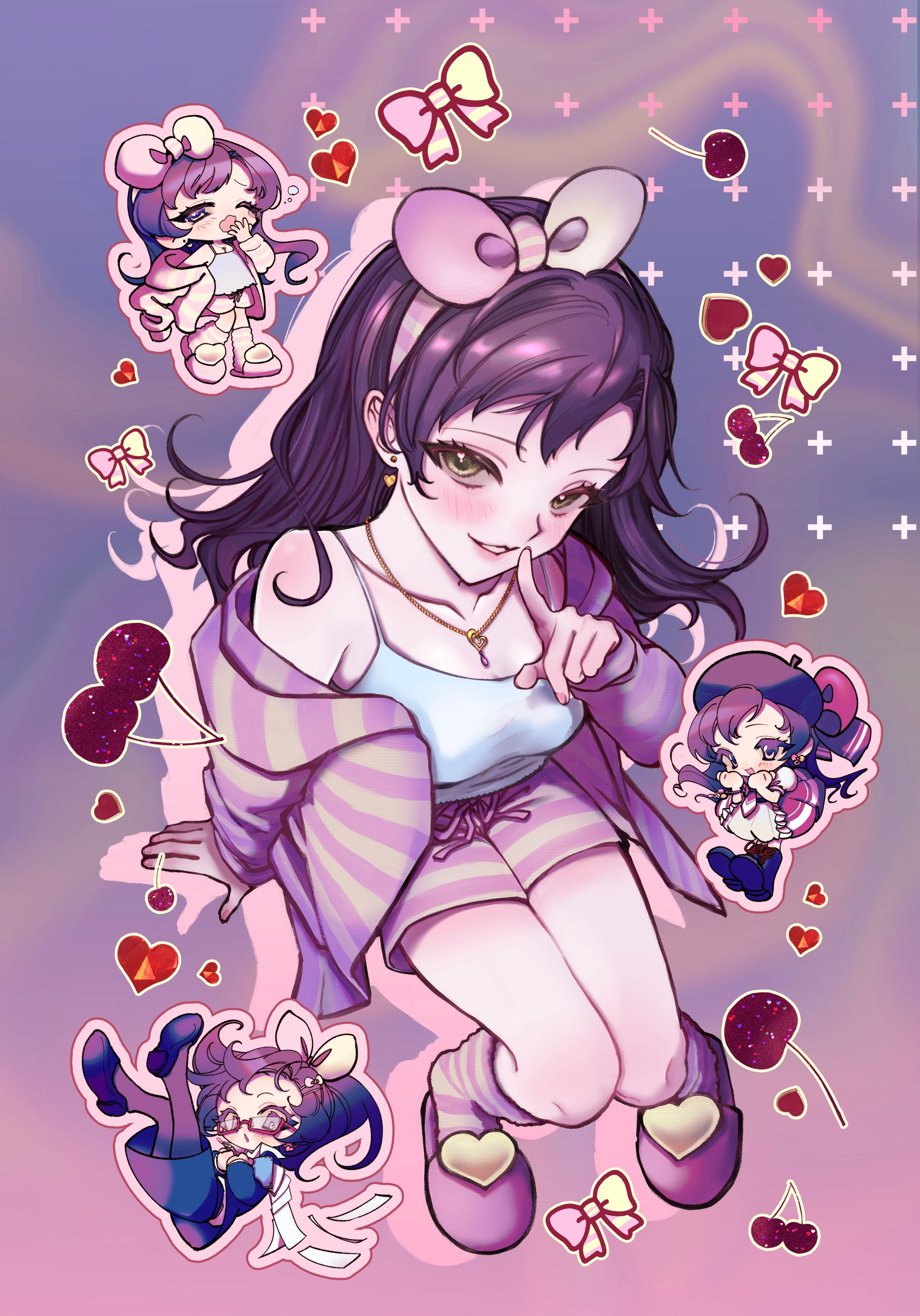 【Works】ましまあろ様  一枚絵-1