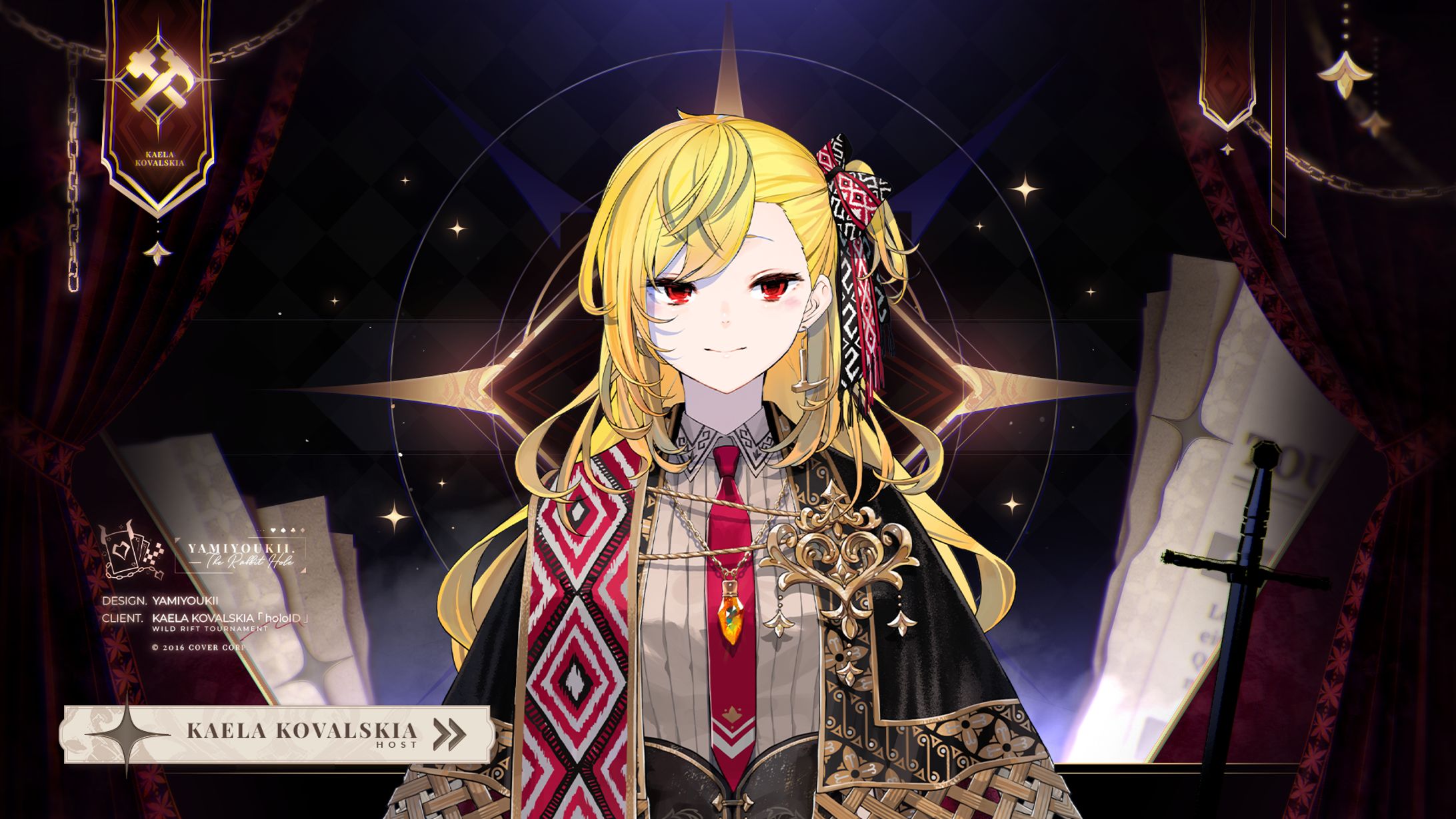 【Overlay】 Kaela Kovalskia ホロライブID-1