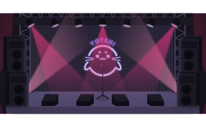 ILLUSTRATION┊︎ステージ背景