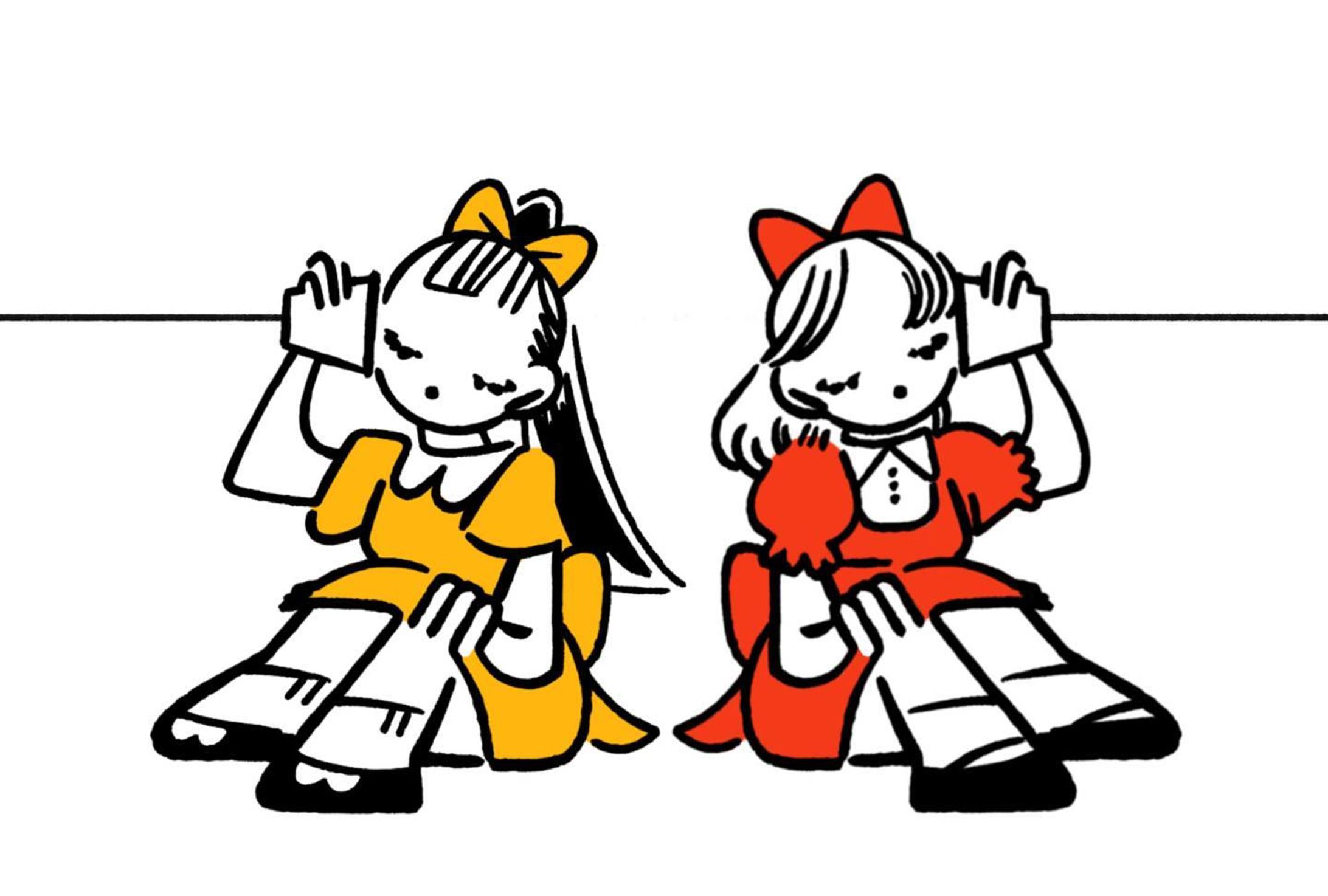 #illustration #illustrator #illust #sketch #art #artwork #twins #monochrome #girls #orijinal #illustrationartist #drawing #degitalillustration ＃degital #colorillustration #イラスト #イラストレーター #絵-1