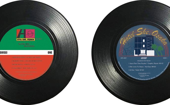 レコードコースター