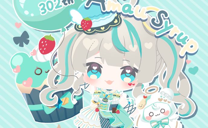 イラストレーション、music