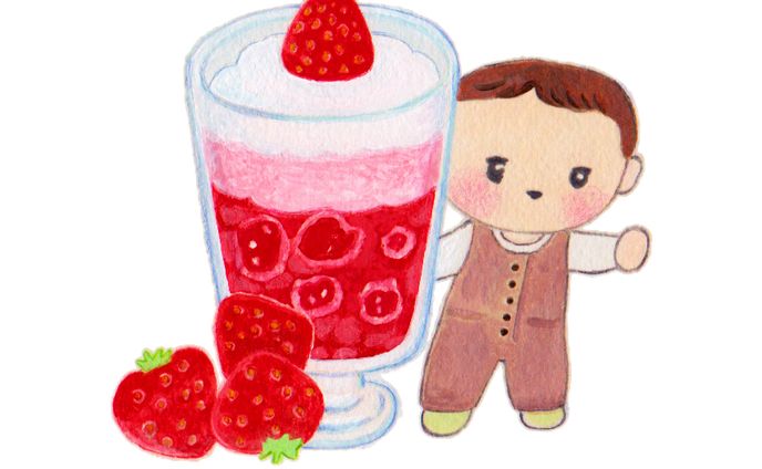 たべもの似顔絵