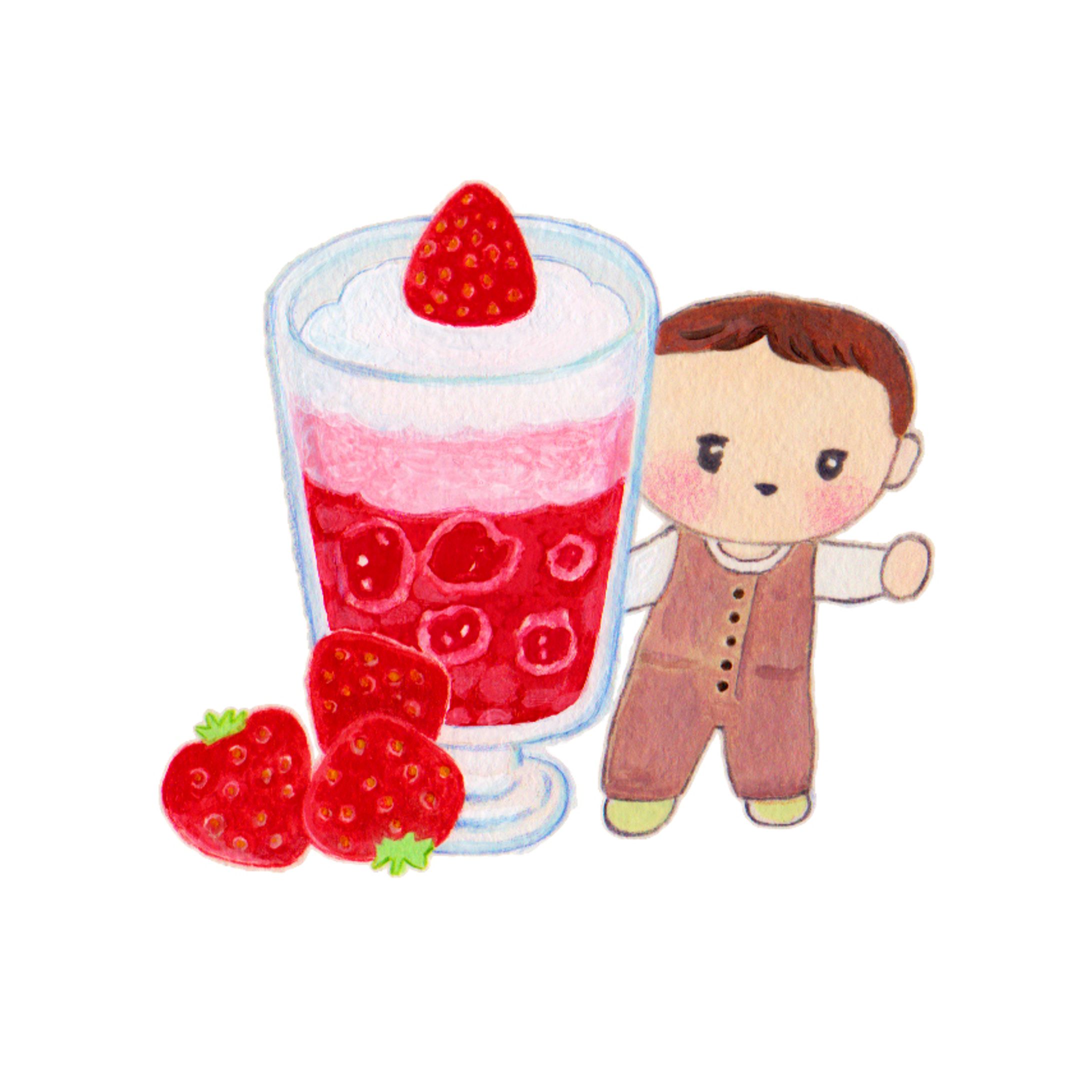 たべもの似顔絵-1