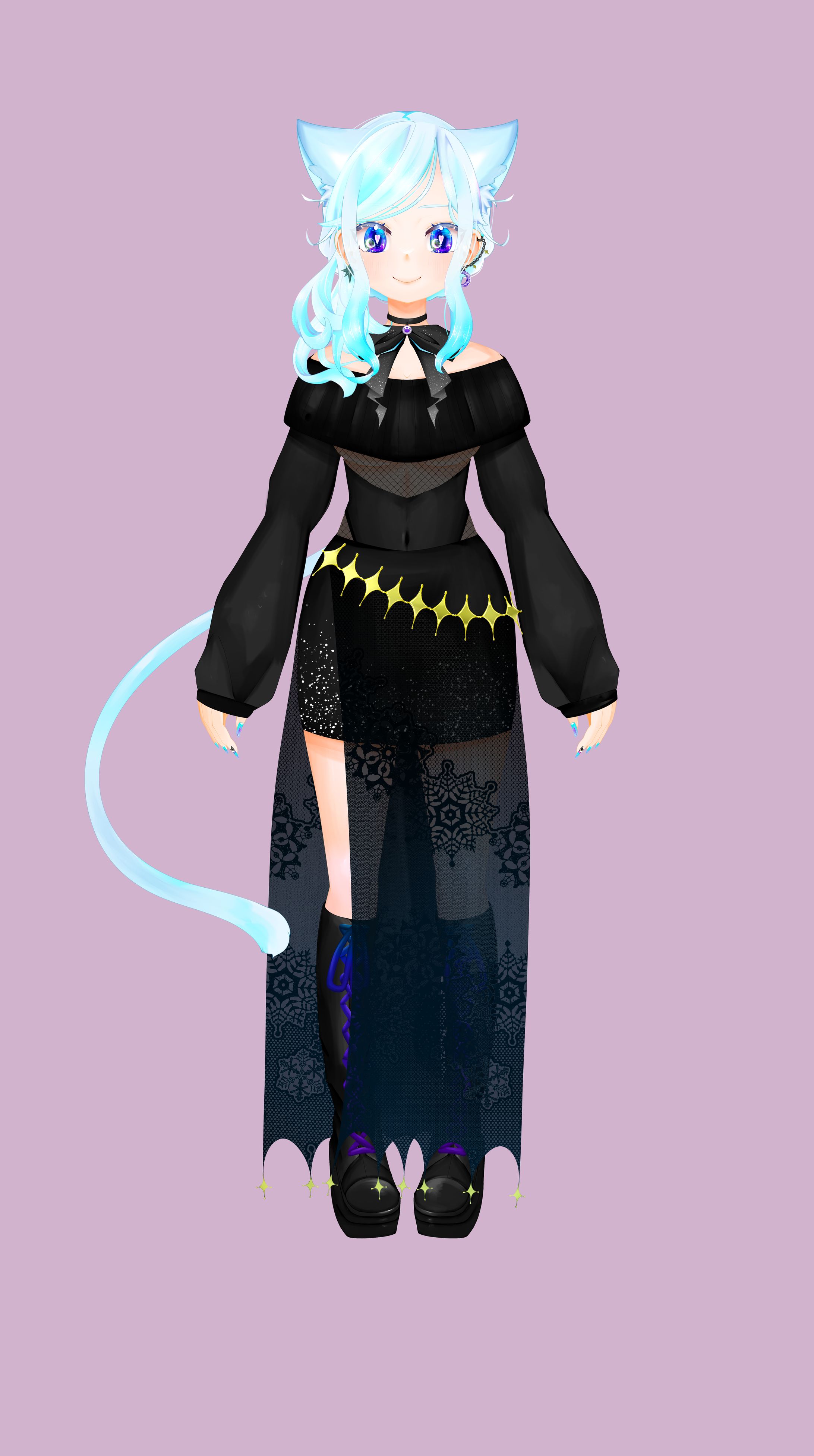 Girl/V Model-1