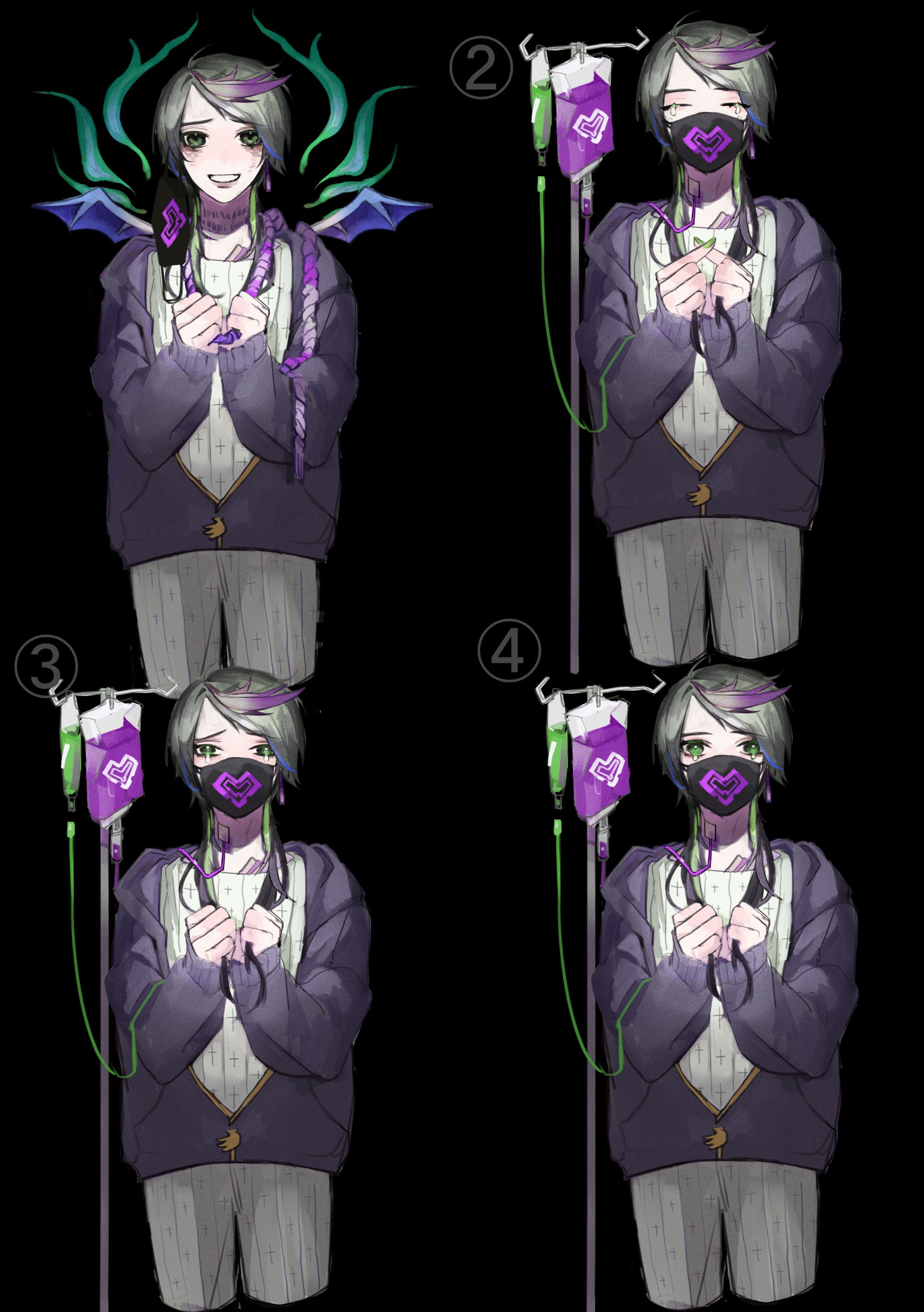 shu yamino スロウダウナー歌ってみた　立ち絵-1