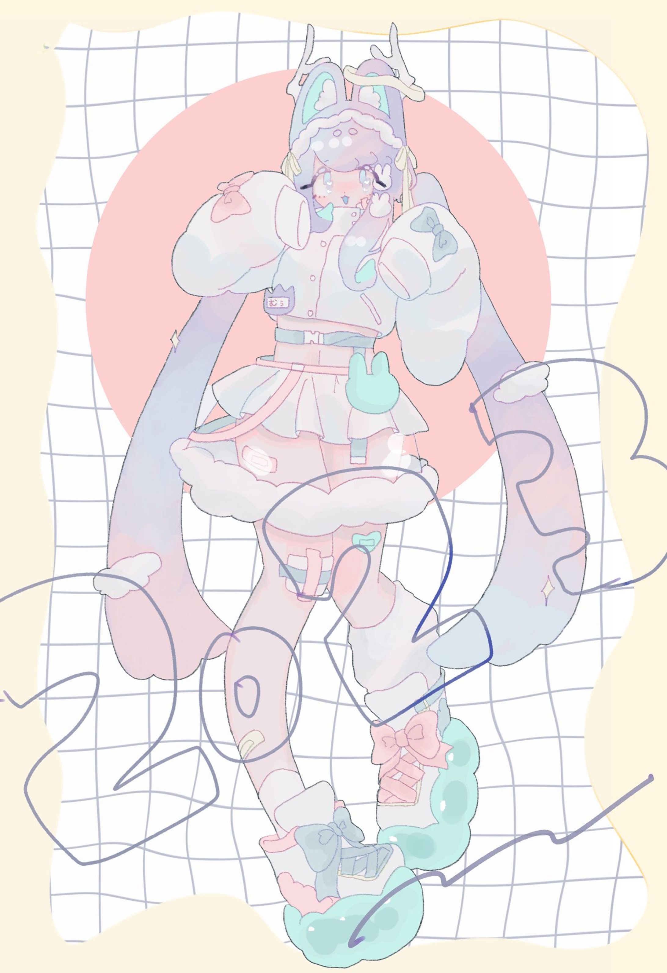 2023年賀状イラスト-1