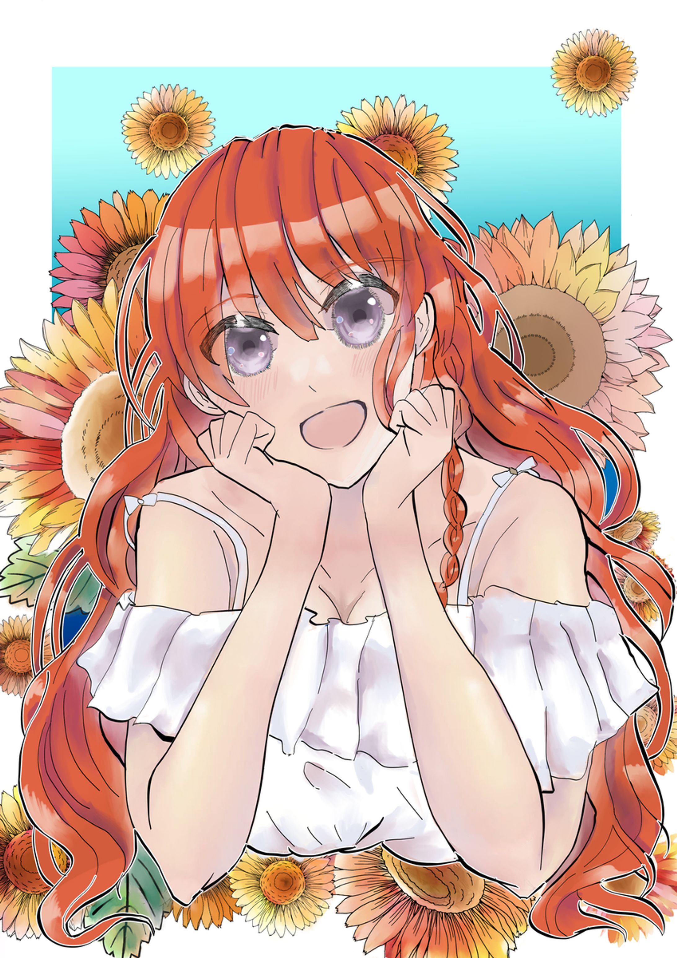 夏の少女-1