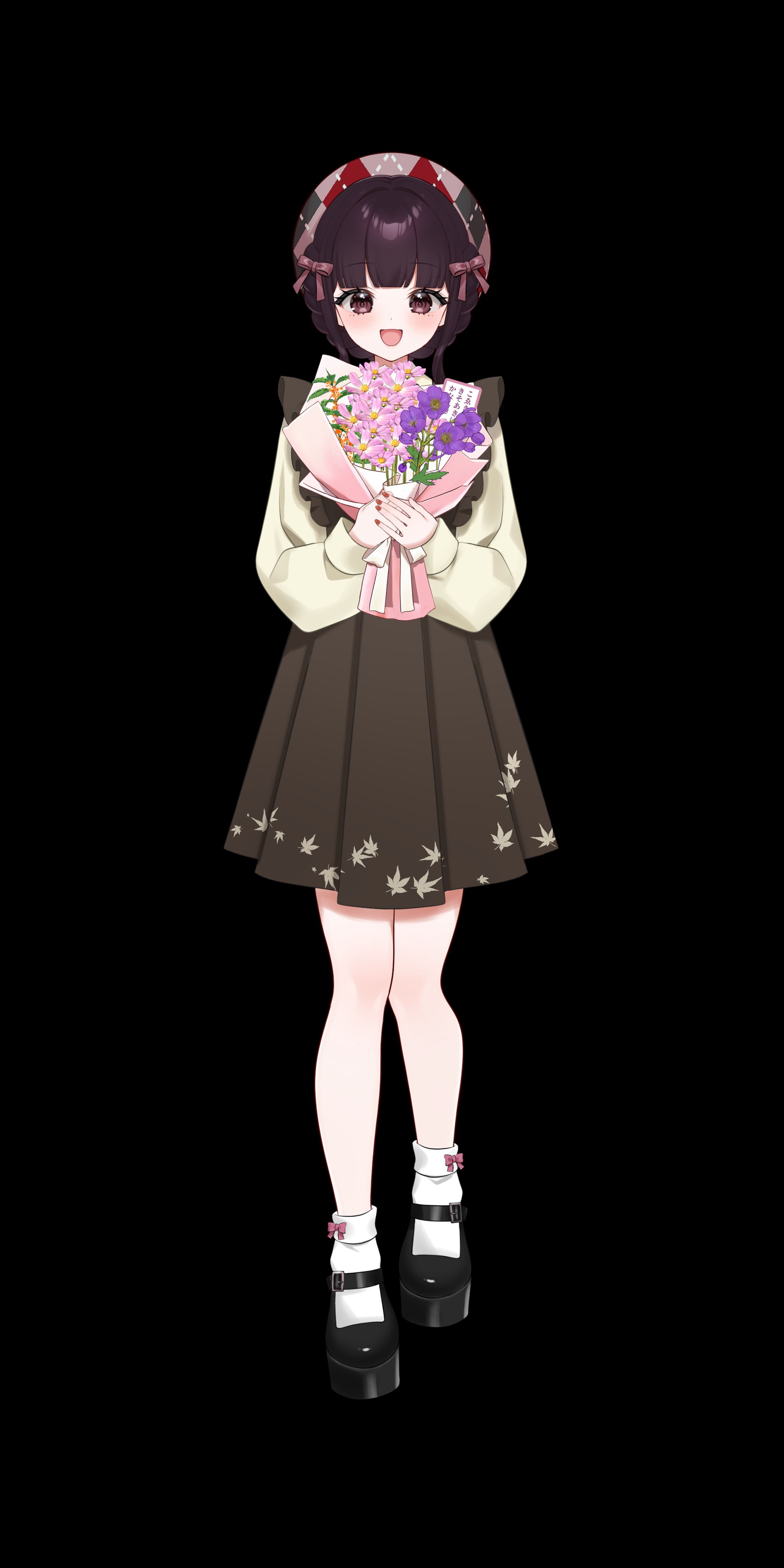 【Ⅴライバー】錦秋かるた様　新衣装　立ち絵-1