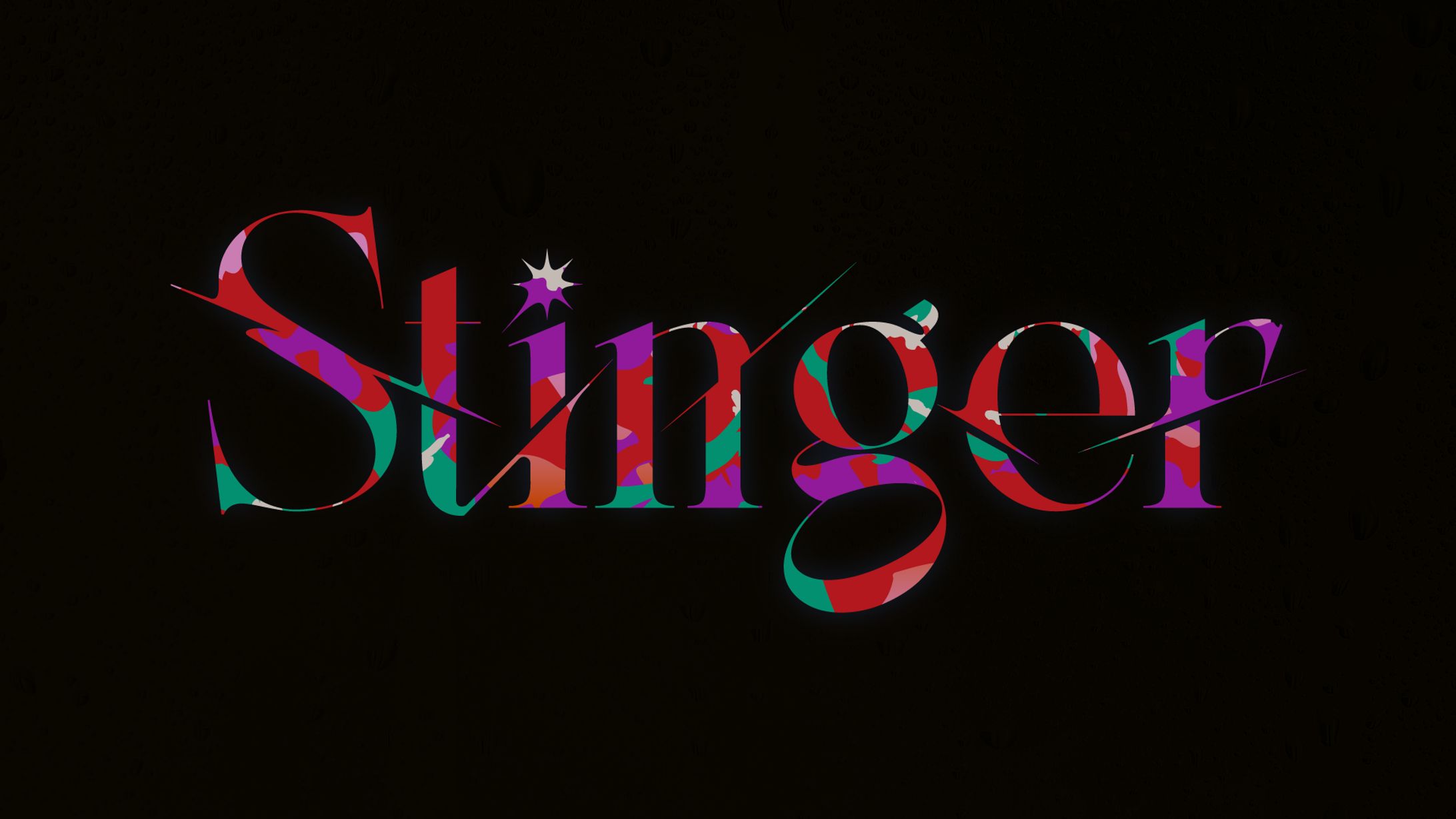 「Stinger」(2025年／夏代孝明／ワンマンライブツアータイトルロゴ)-1