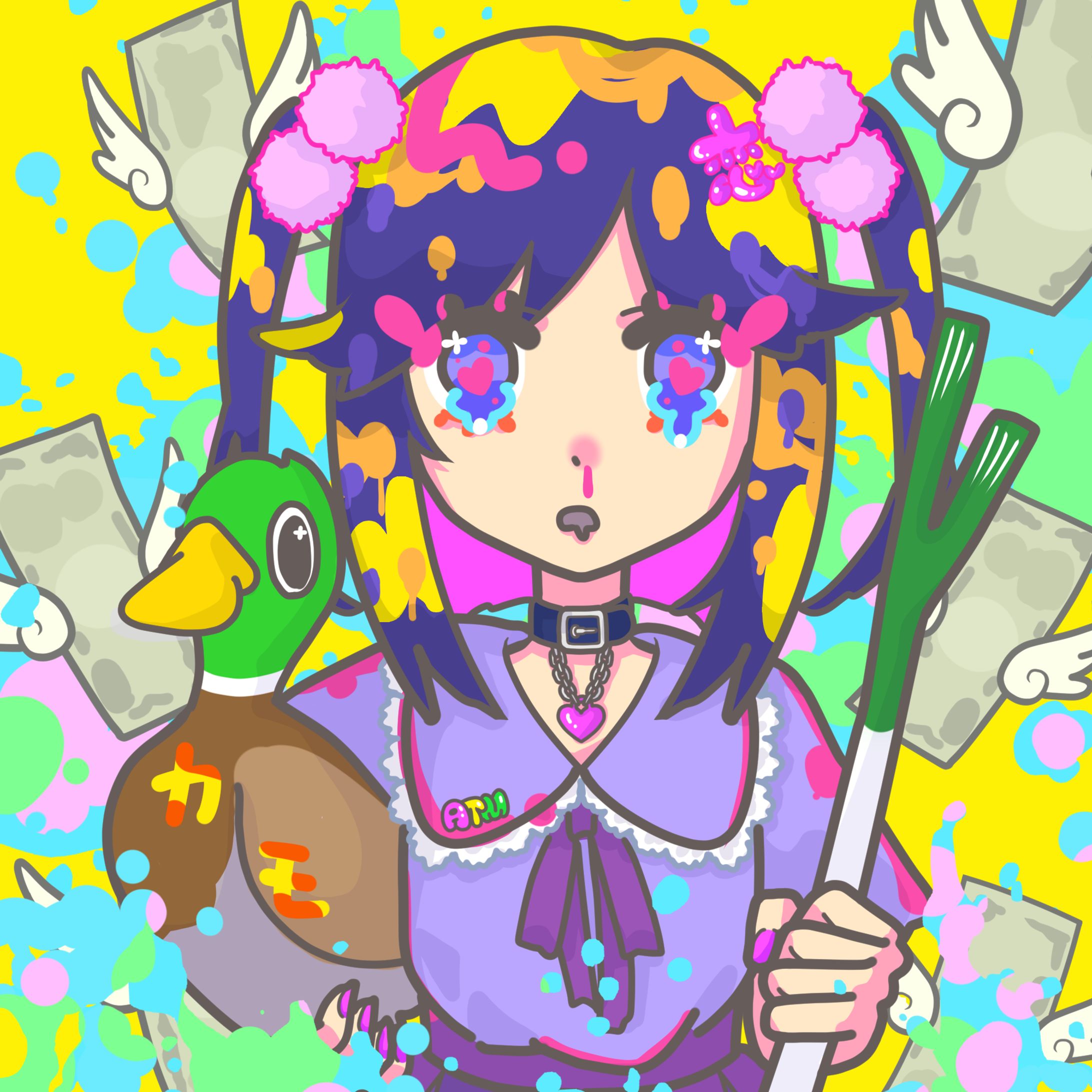 かんのじゅり　ジャケットイラスト　君のカモかも-1