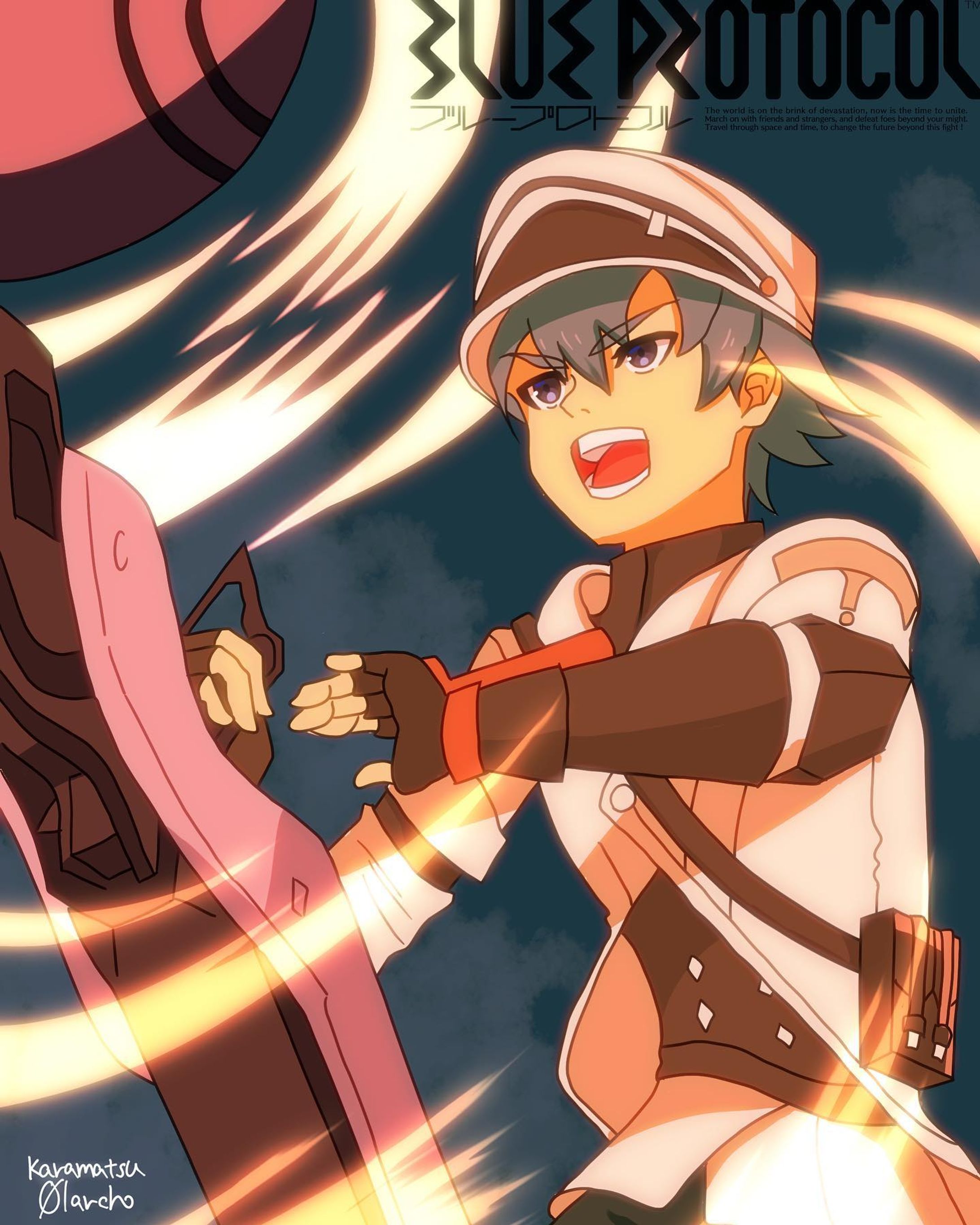 ブルプロうちの子描いてみた、その2
#ブルプロ
#BPFAN
#BlueProtocol
#イラスト-1