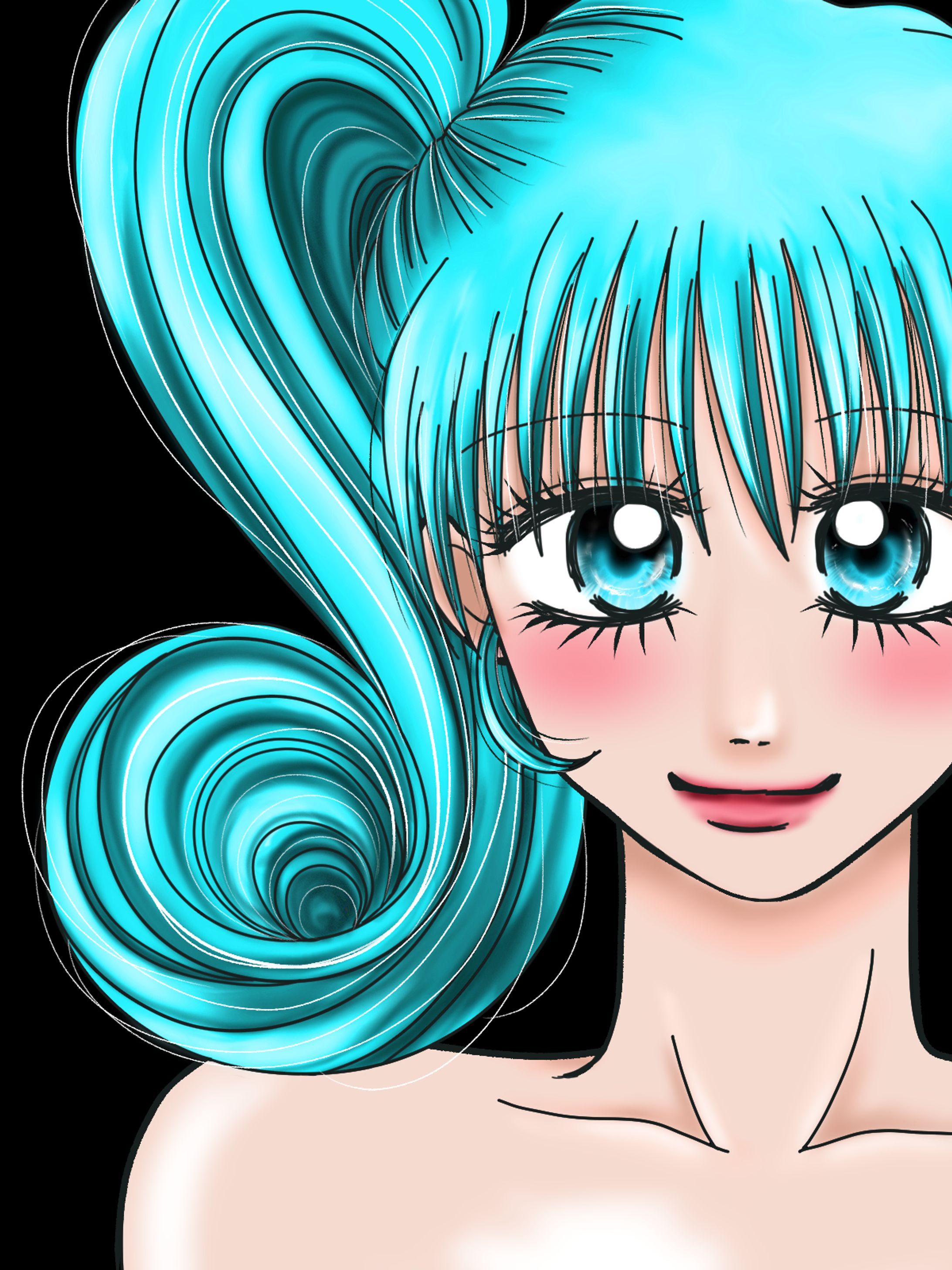 NFT<Color Hair Girl>1/3-1