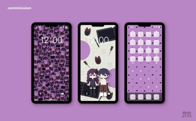 【skeb】スマホ壁紙