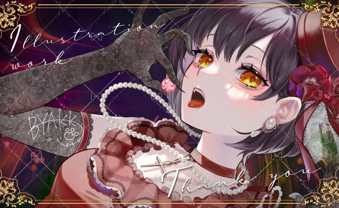 一枚絵、イラスト担当 歌ってみた