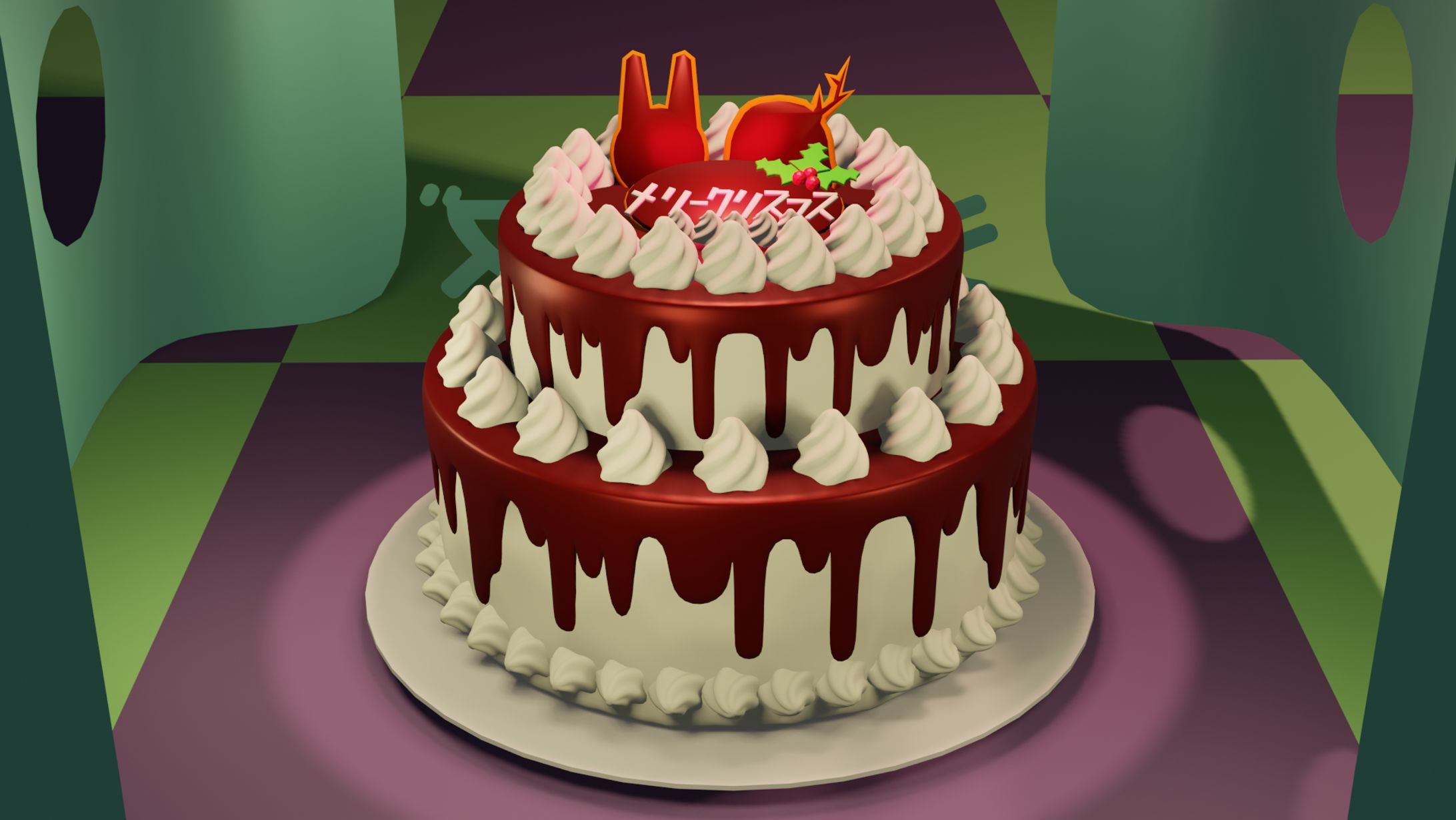 クリスマスケーキ-1