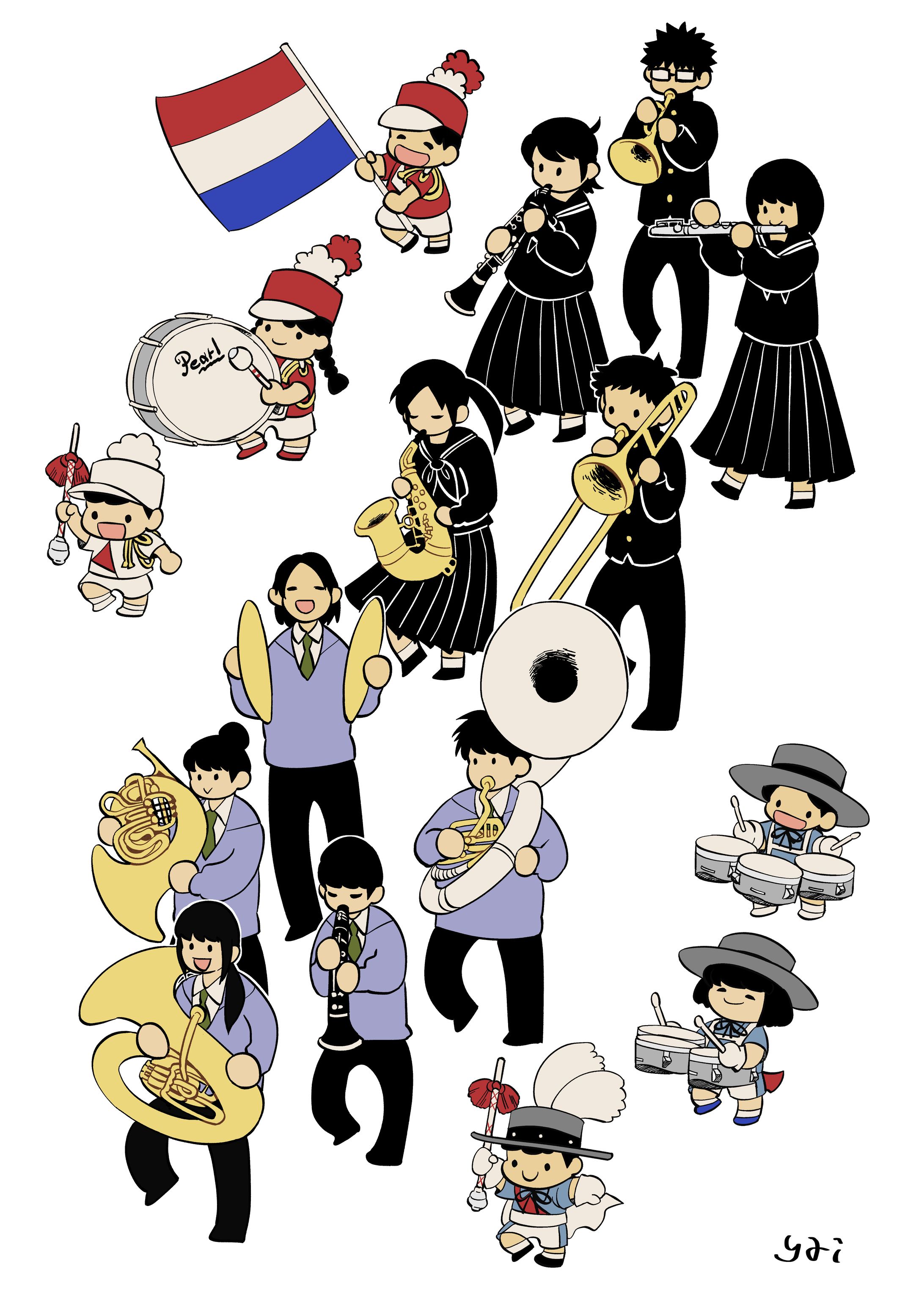 デフォルメキャラクター-1