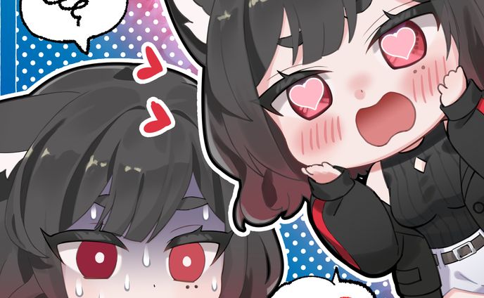 【chibi/SD】榛葉やや様/Skeb【Vtuber】