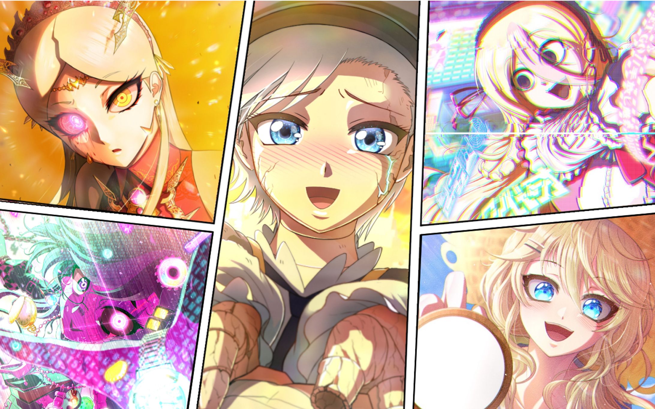ガール系イラストサンプル#01-1