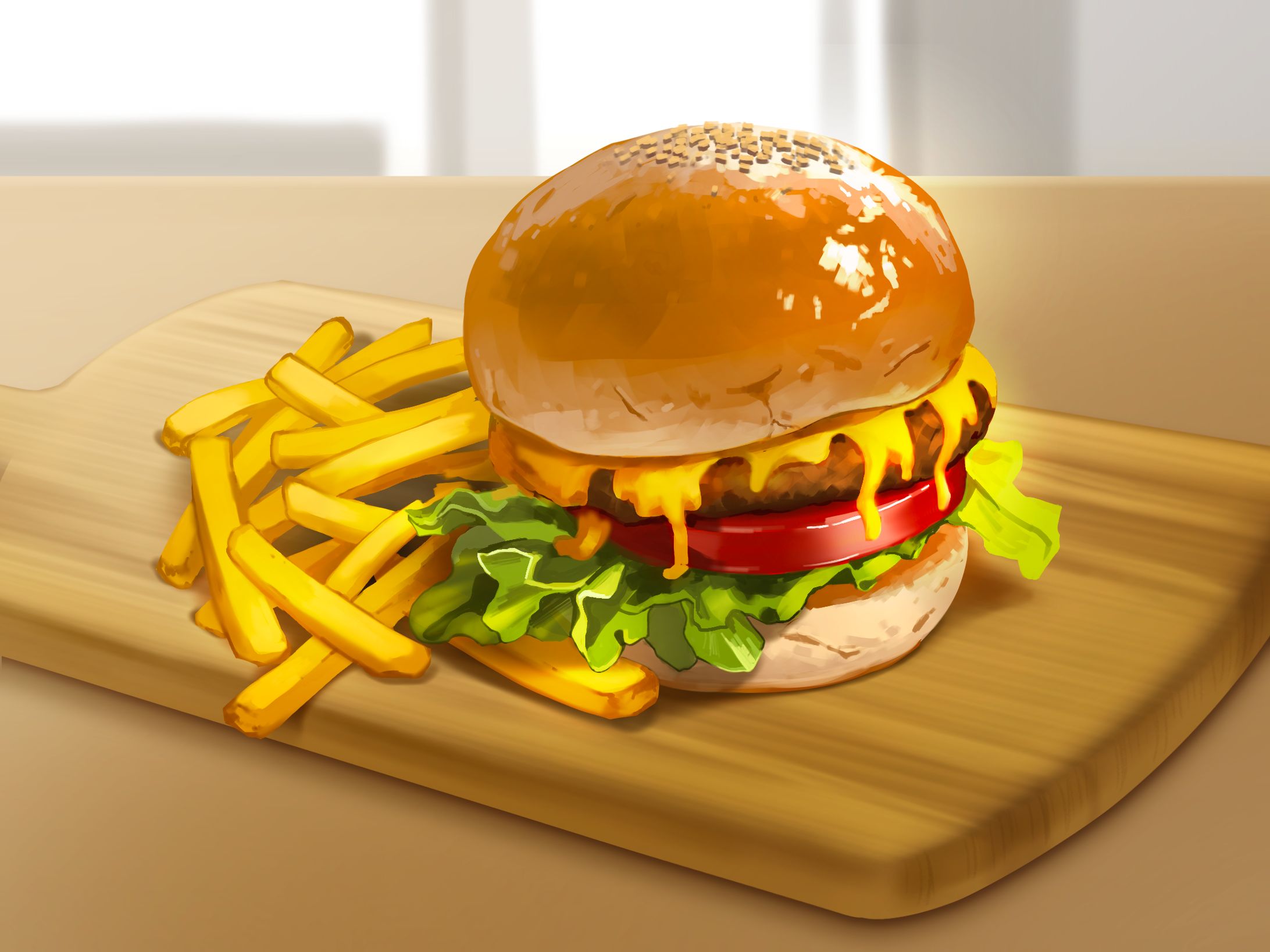 ハンバーガー-1