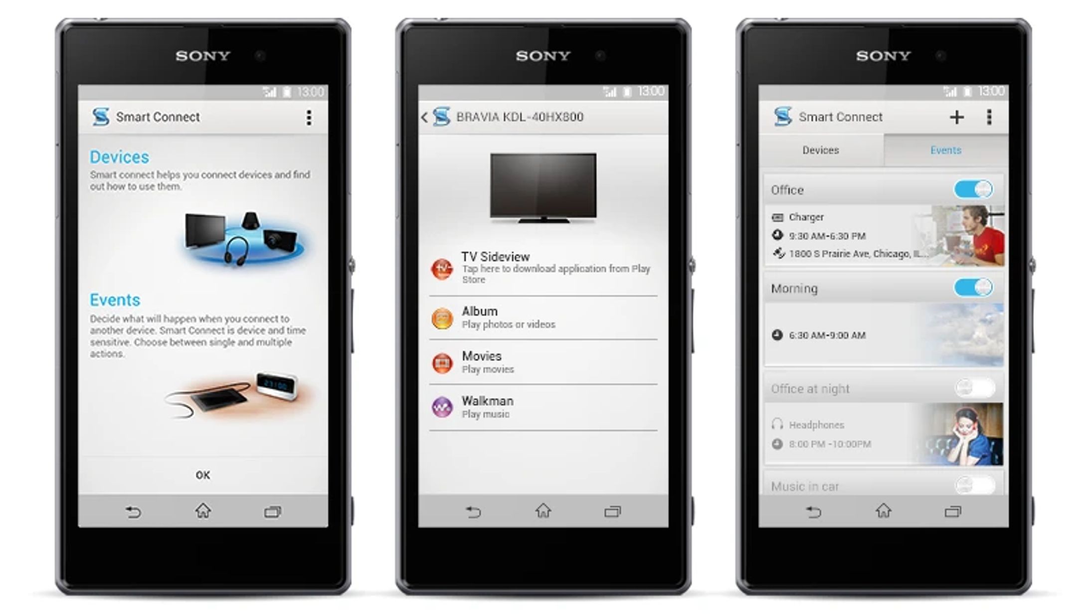 XPERIA, Smart Connect アプリ開発-1