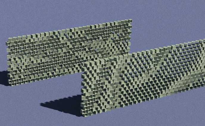Revit練習4 Brick Wall
