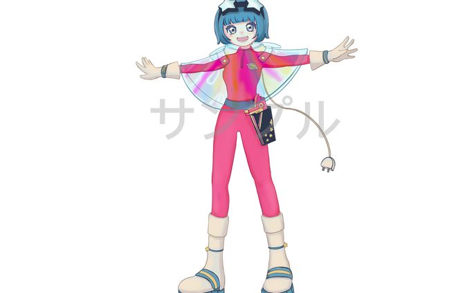 【キャラクターデザイン】　あおすけ　【創作】