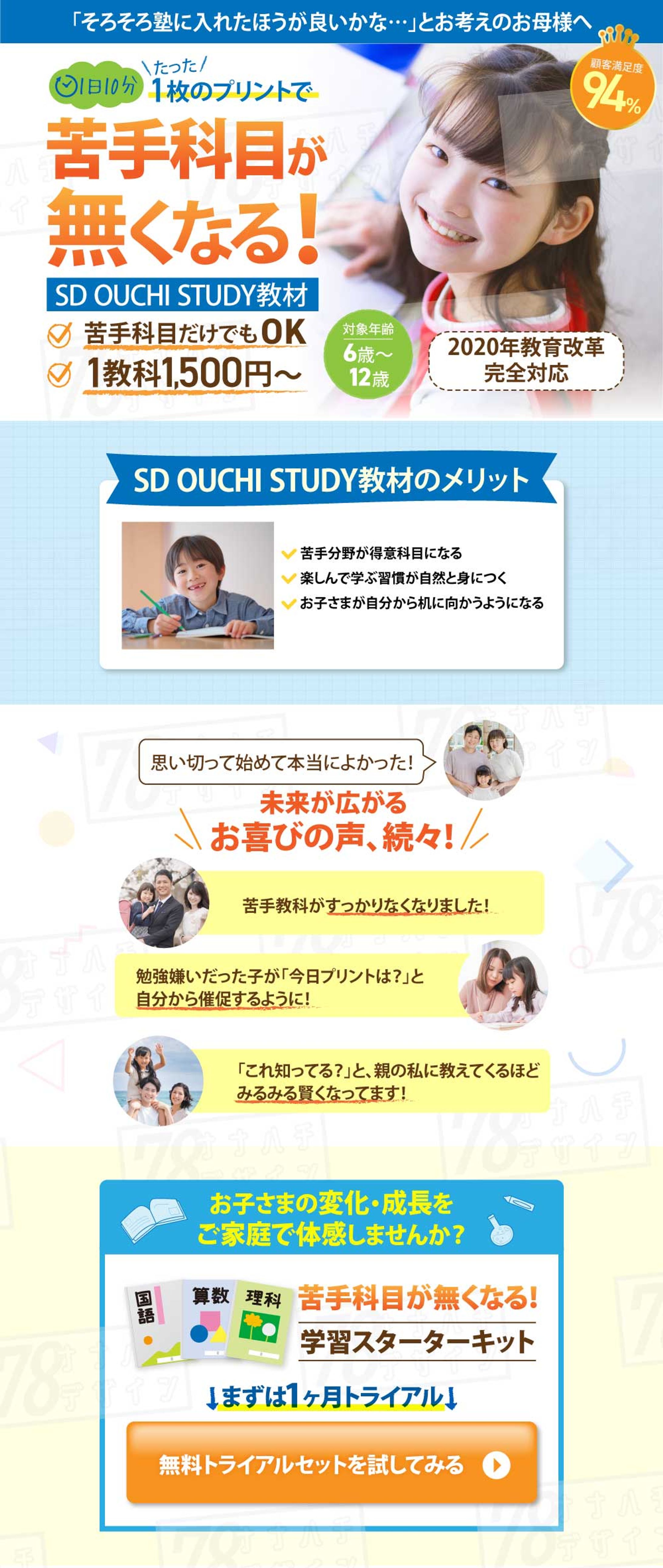 子供の学習教材LP-1
