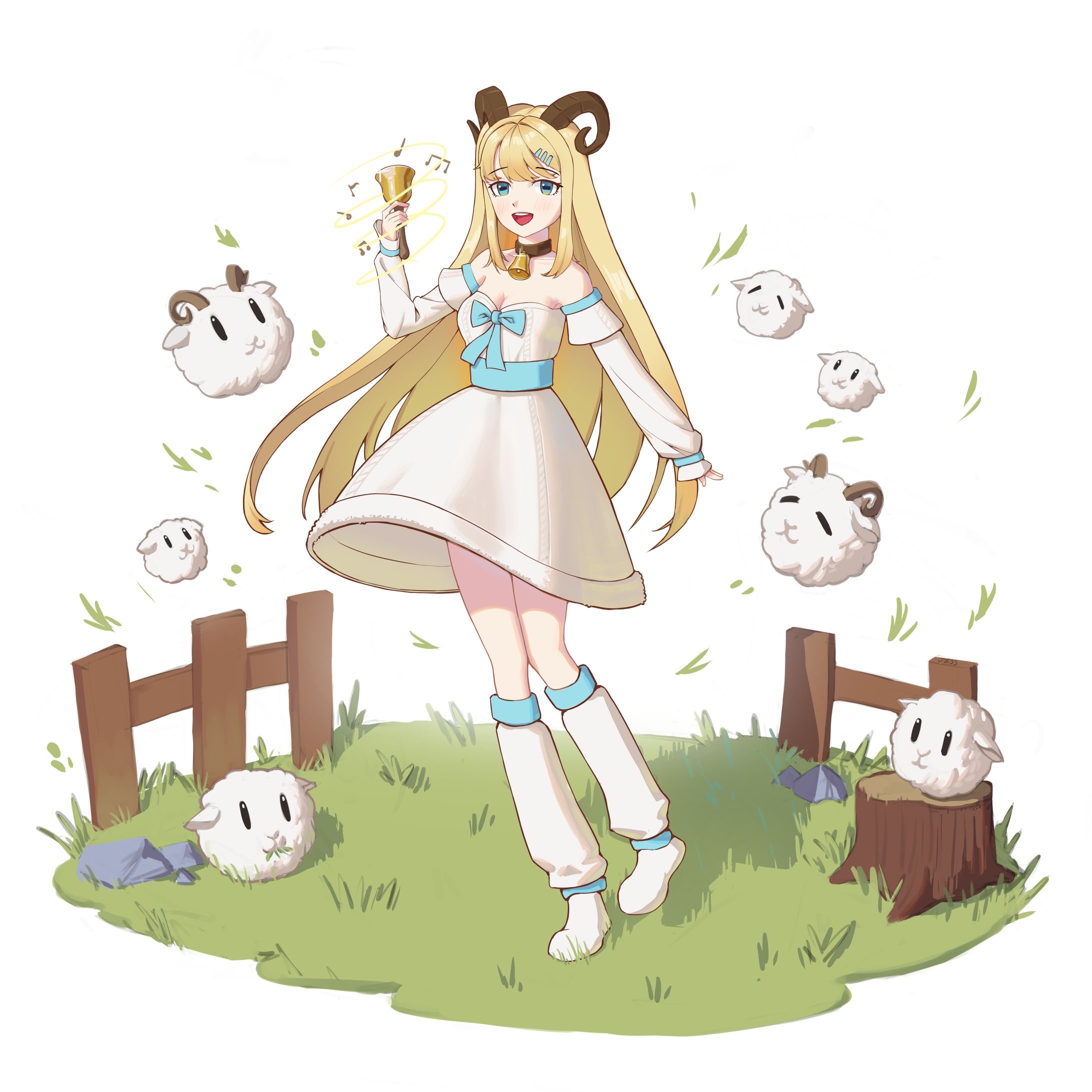 Sheep girl-1