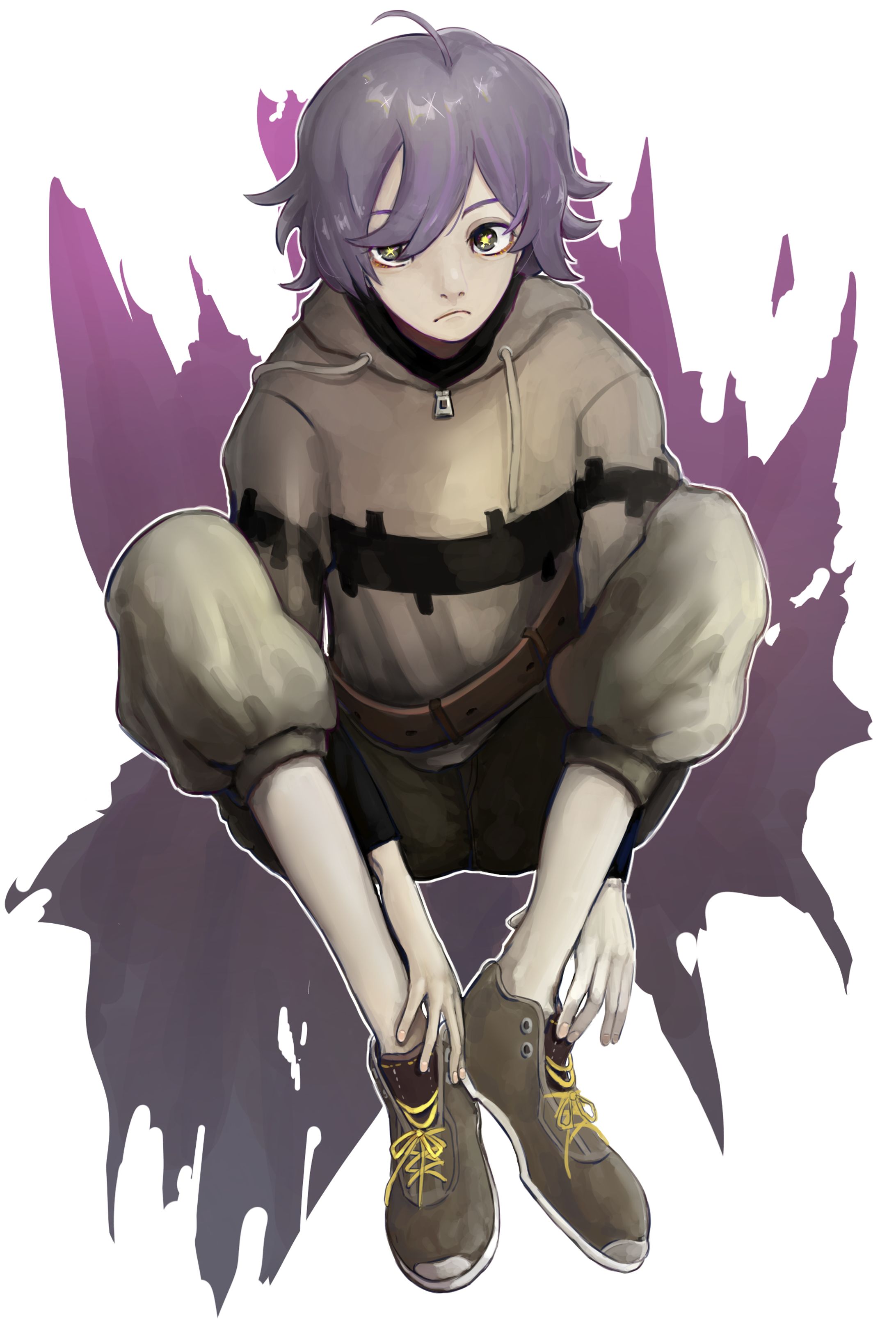 オリジナル厚塗りキャラ絵-1