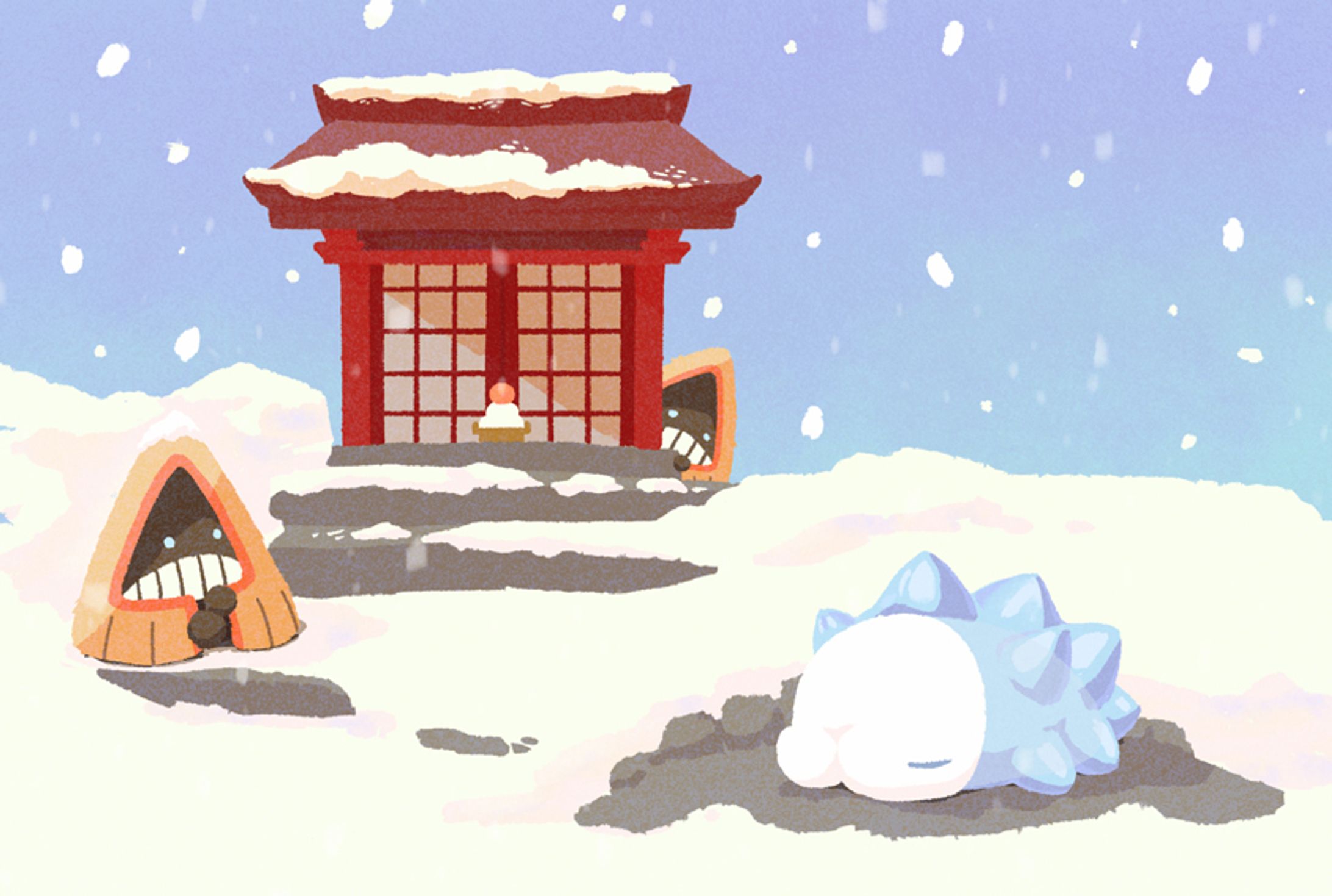 ポケモンと季節〜1月-1