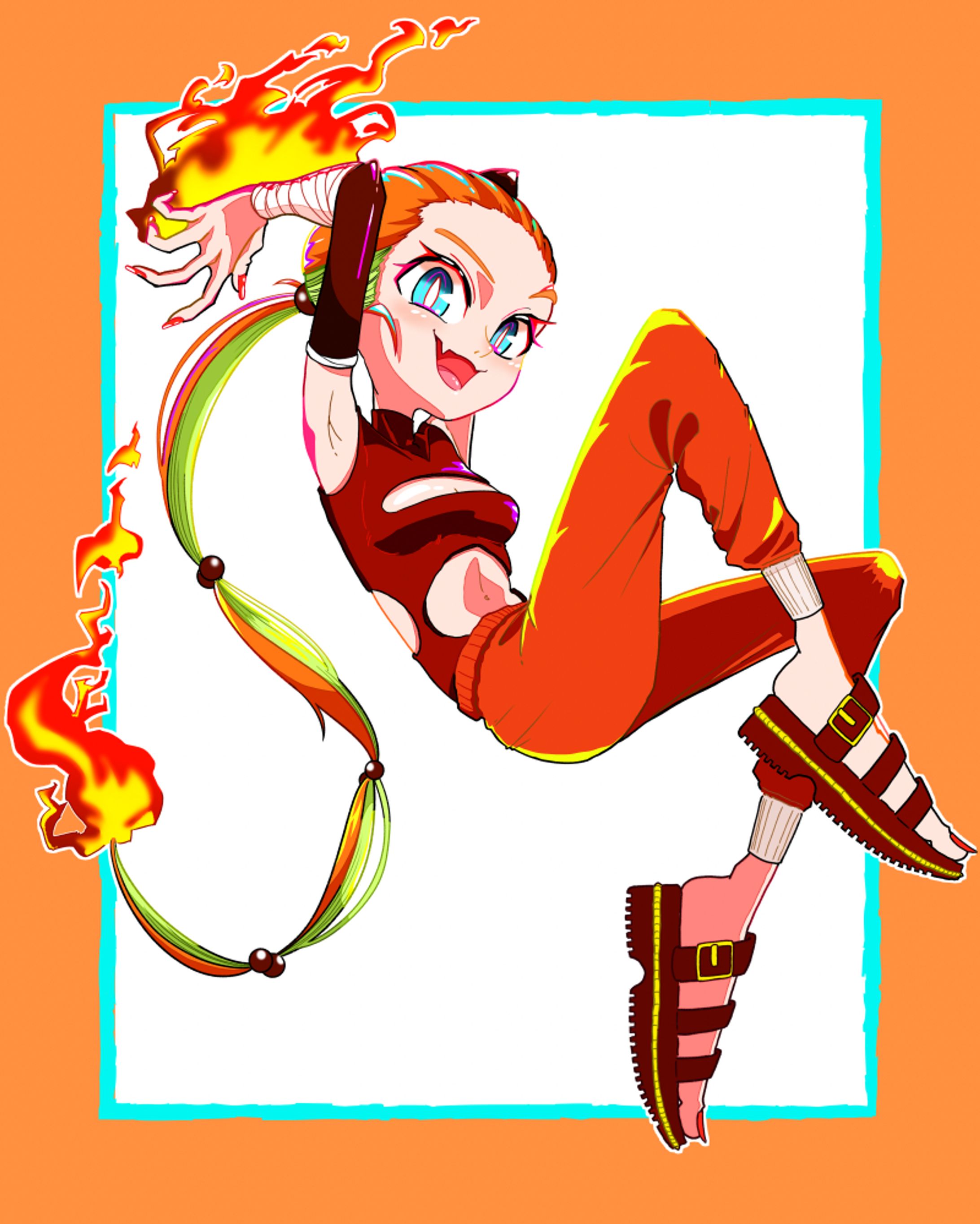ヒトカゲ擬人化-1
