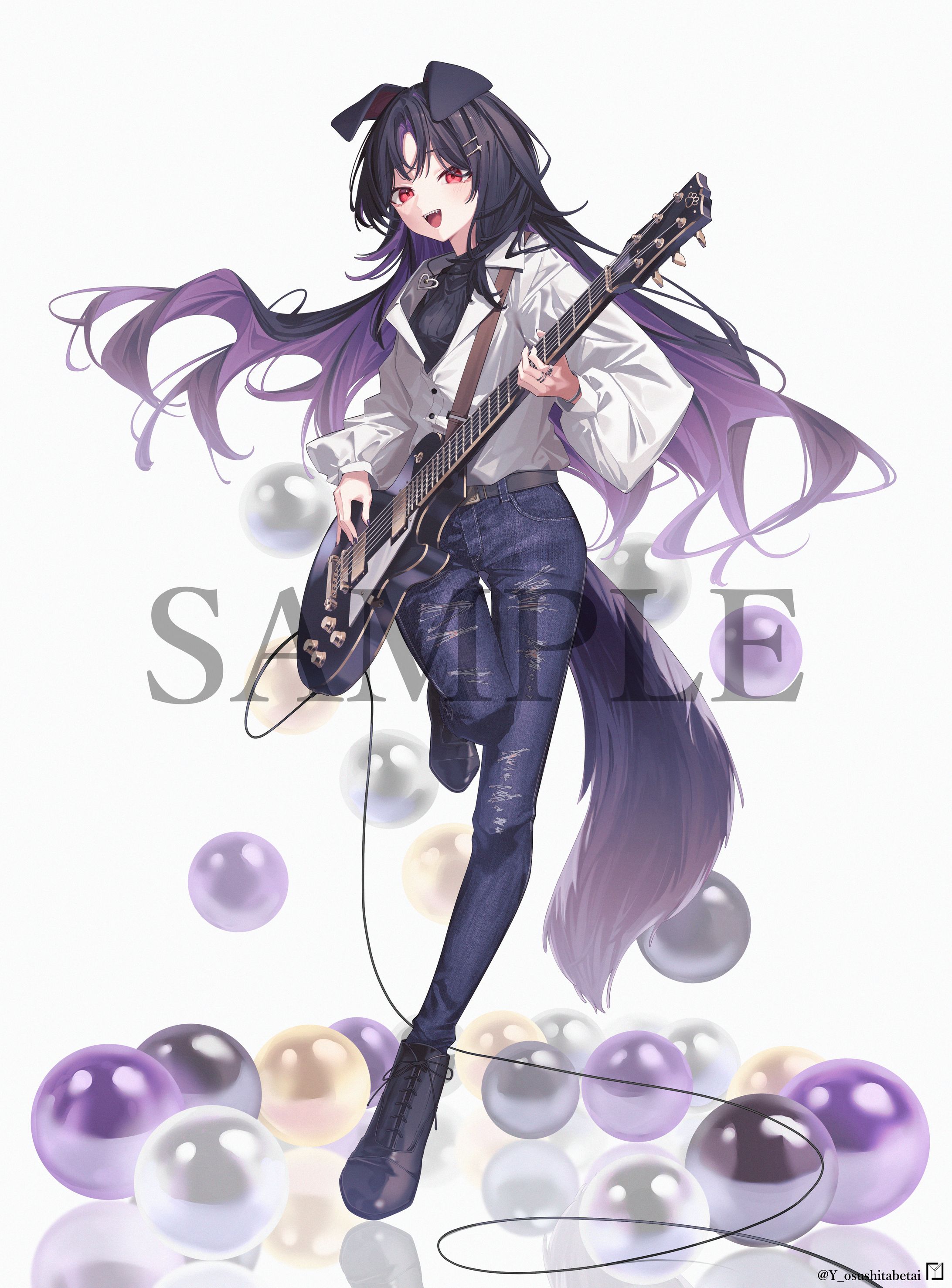 狗甘わをん様/「StaRt」歌ってみたイラスト-1