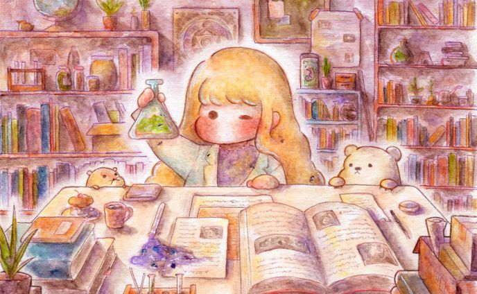 小さな魔法使いと日常