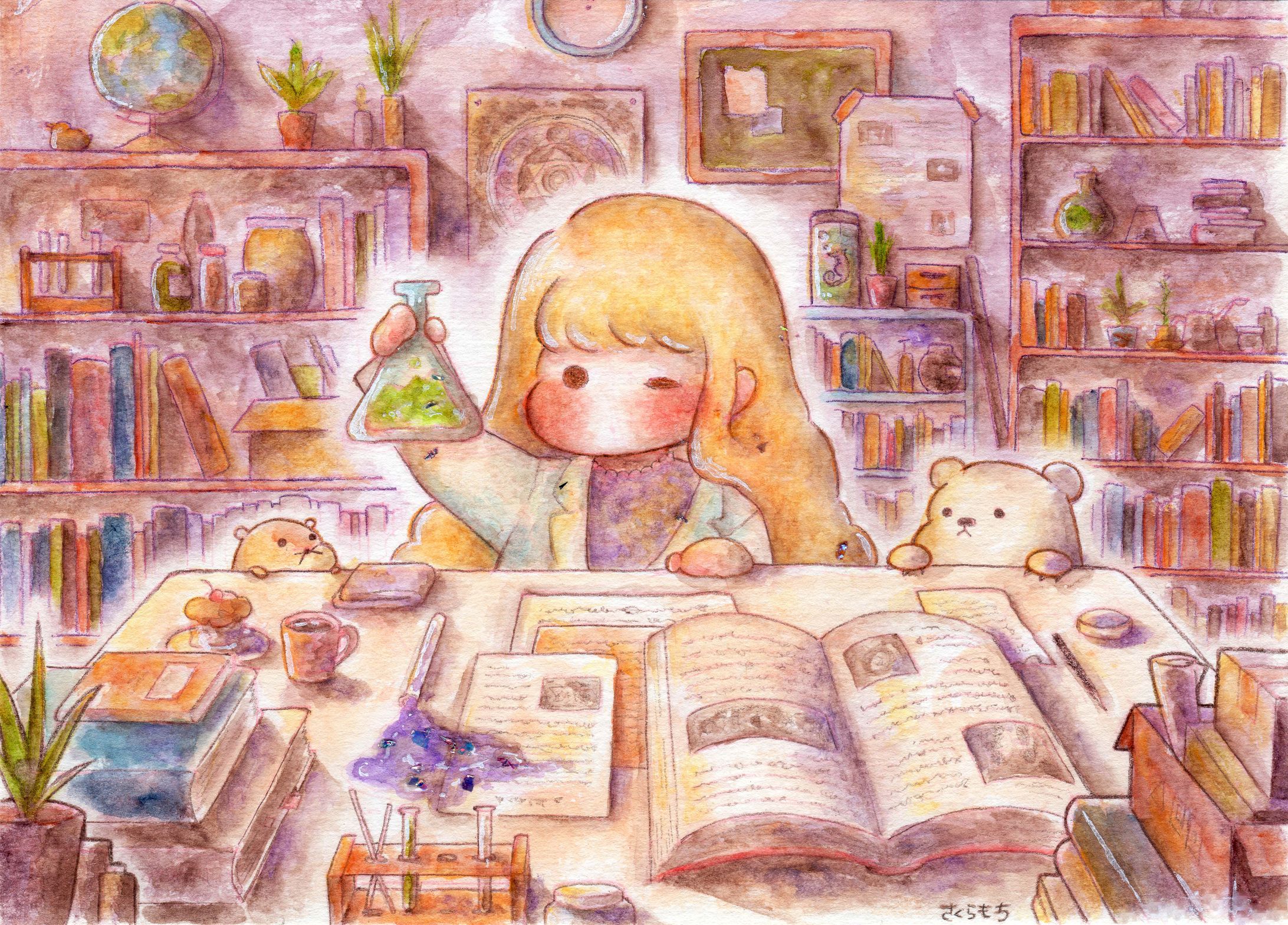 小さな魔法使いと日常-1