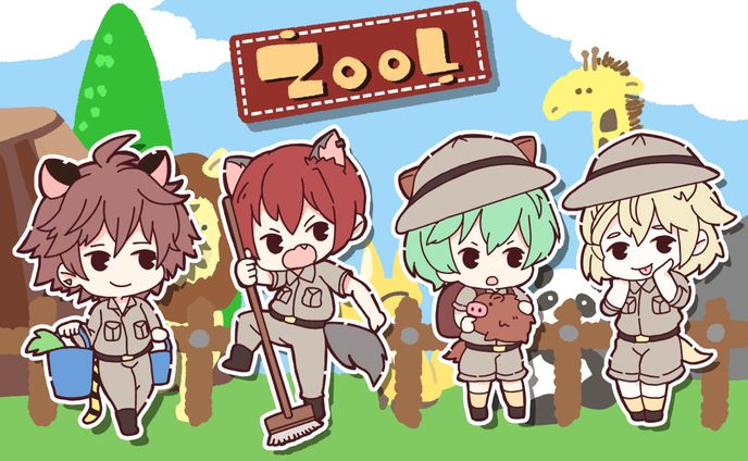 動物園コラボ風