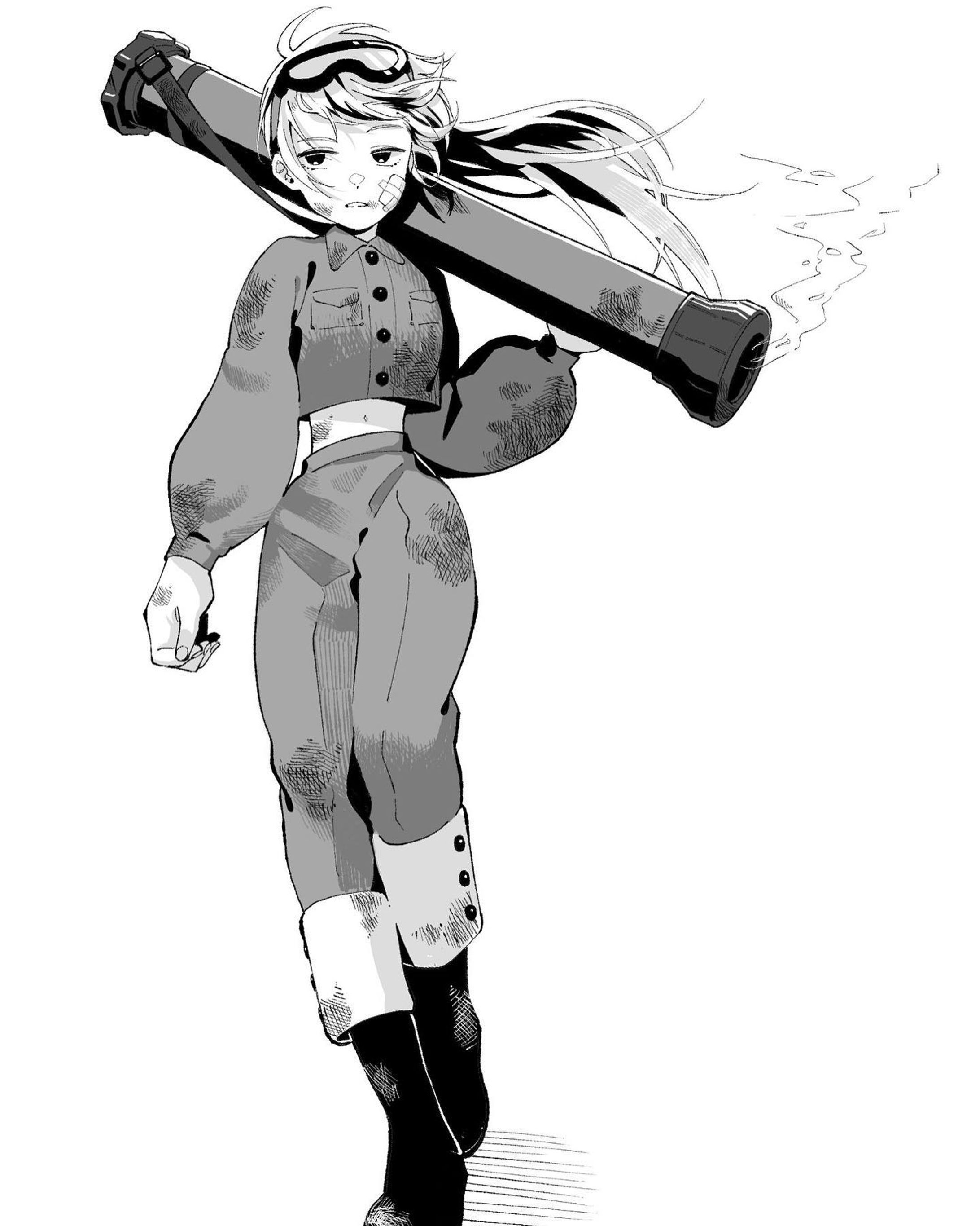 Launcher girl

#illustration #illustrator #illustragram #illust  #painting  #paint  #paintings  #painter  #drawing  #draw  #drawer #イラスト #イラストレーター #イラストグラム  #イラストレーション #イラスト垢 #絵 #モノクロ #モノクロイラスト  #白黒イラスト #絵描きさんと繋がりたい #絵描き #女の子イラスト #かっこいい女子 #軍服  #バズーカ  #girl  #cool  #coolgirl-1