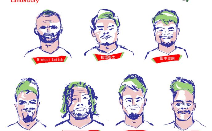 イラスト（マッド塗り）、日本代表