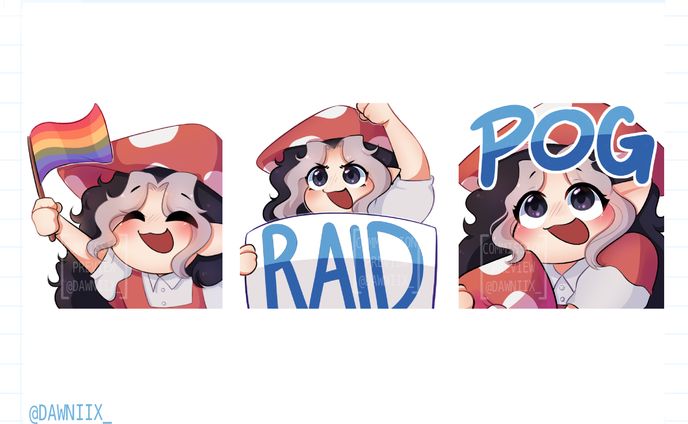 asmr、emotes