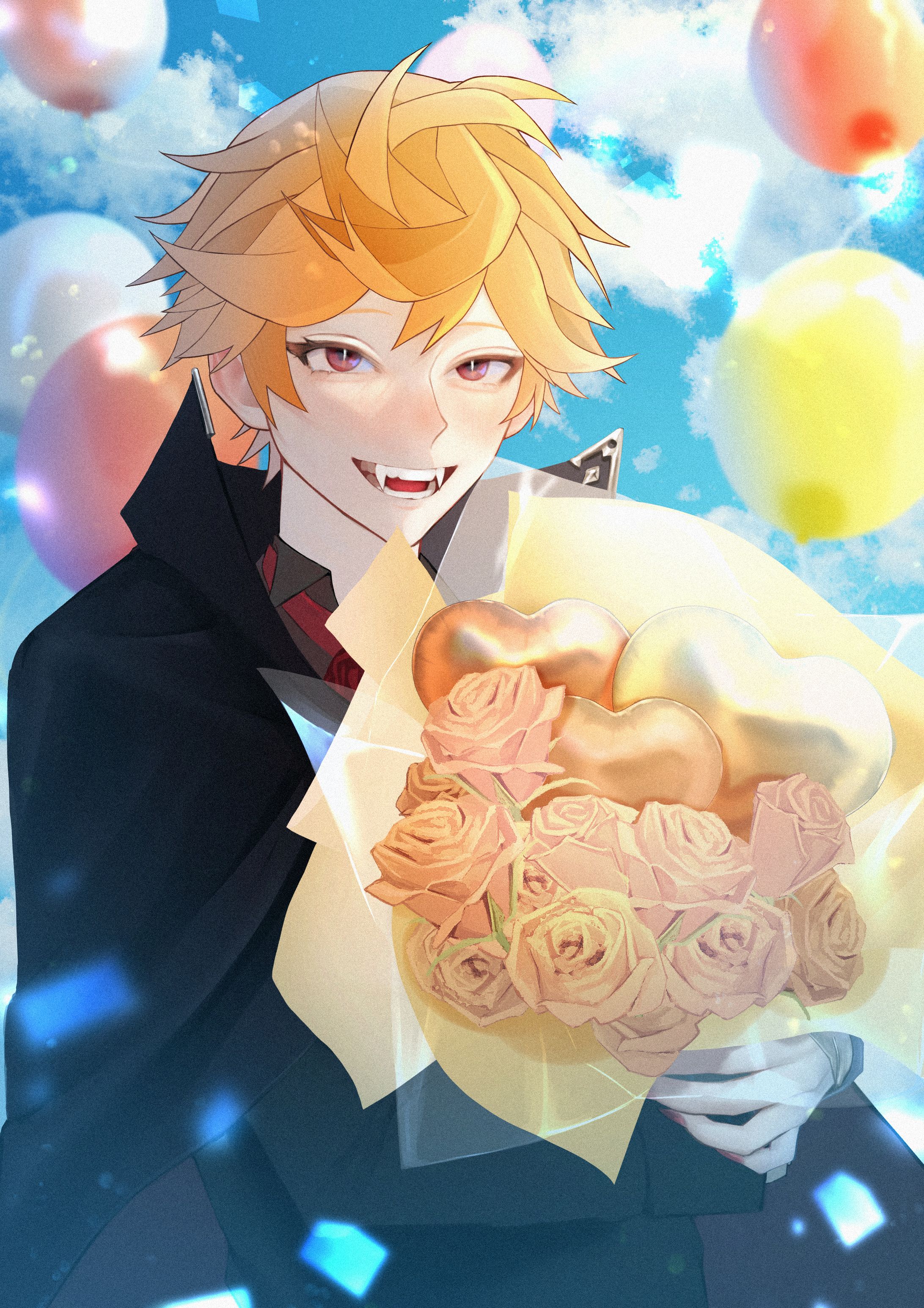 霞ヶ月スオ様　記念日用一枚絵-1