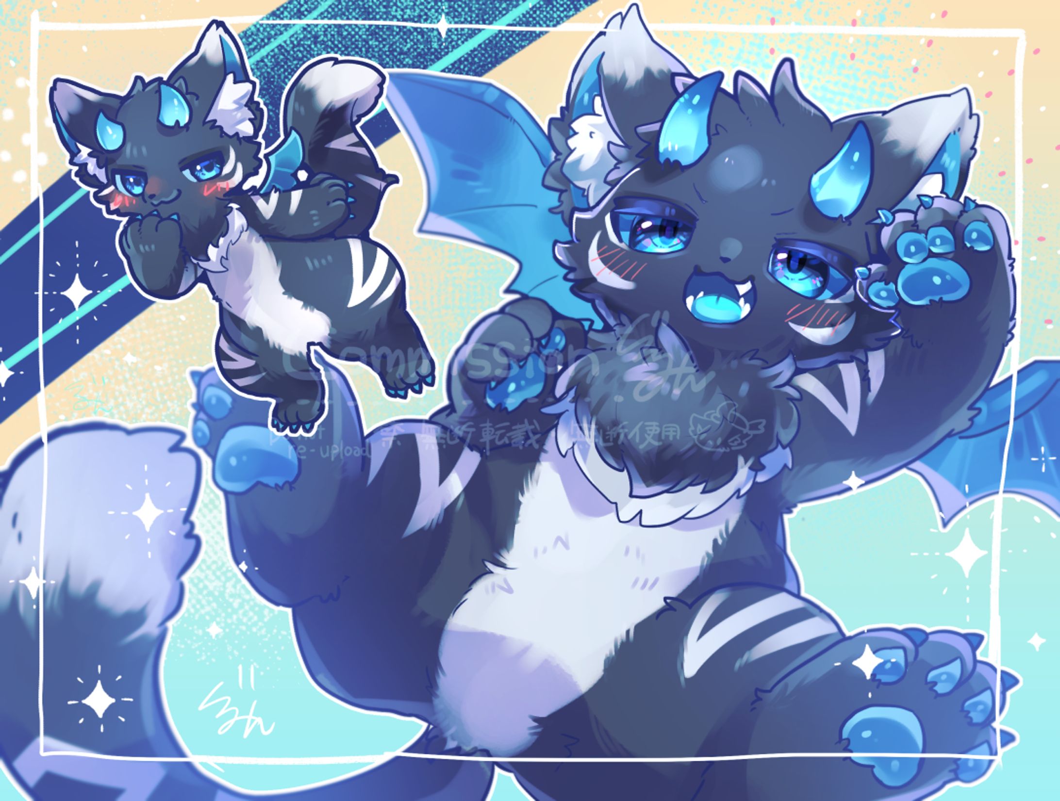 skeb OCイラスト作品24-1