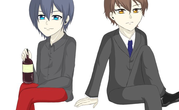 イラスト、自主制作