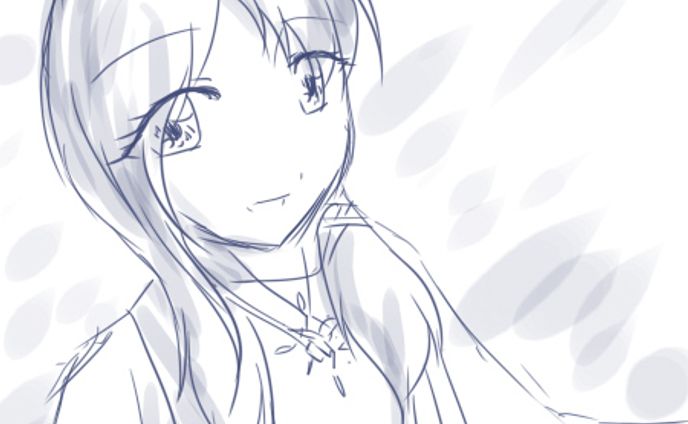 【1年】、手書きイラスト