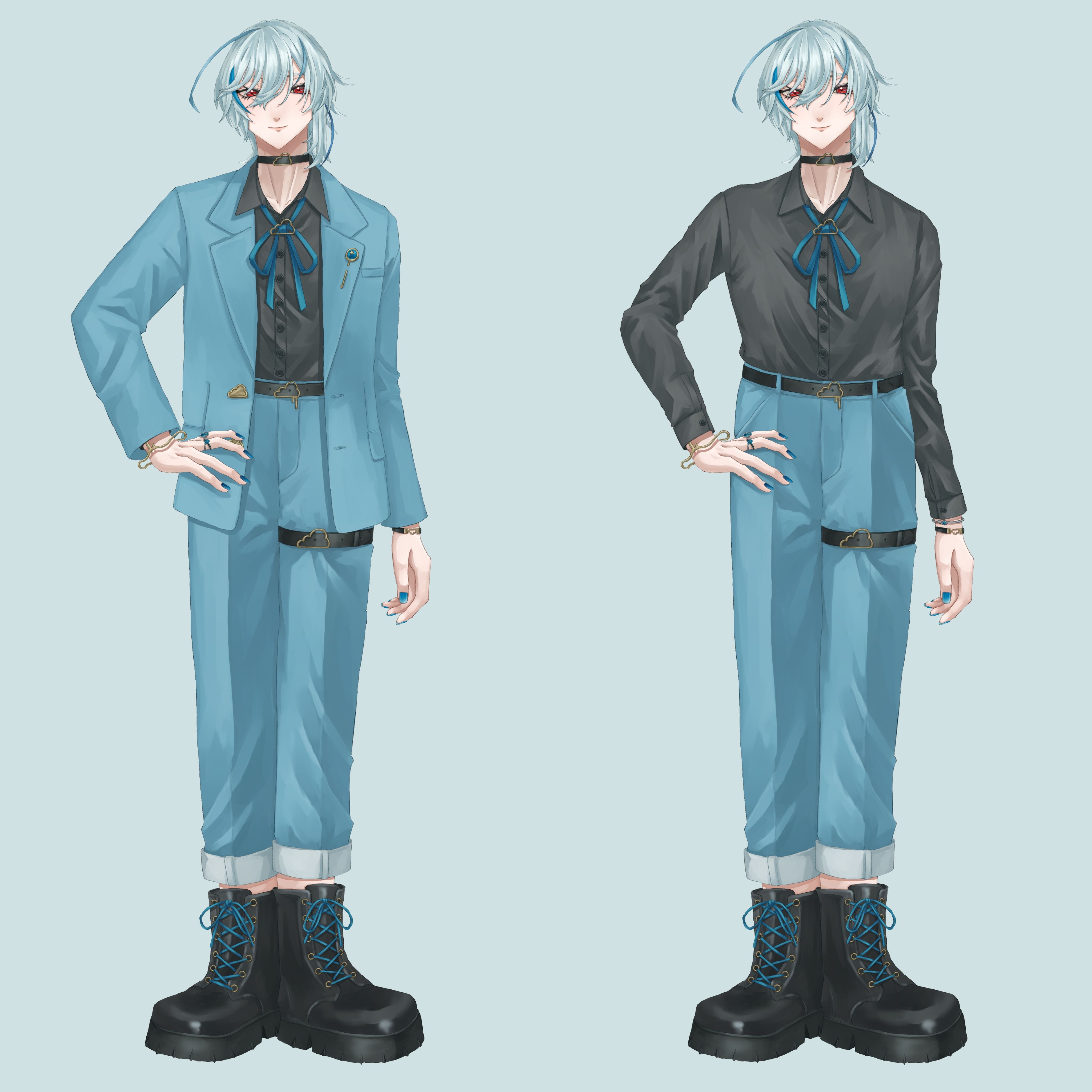 二次創作】日々樹渉 捏造衣装（‎‎2023‎年‎7‎月‎26‎日/2023年11月25日制作）