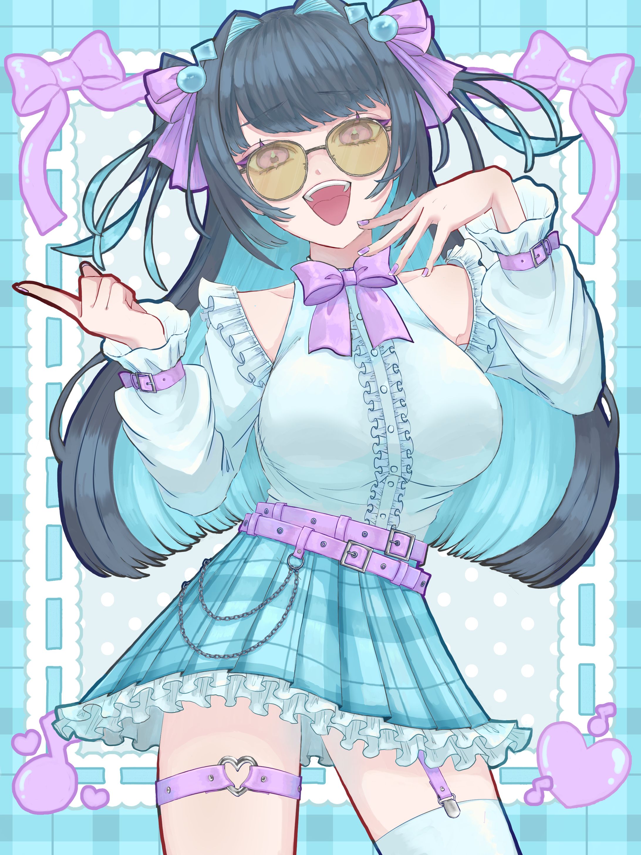 【応募絵】YouTuberよみぃ様-1