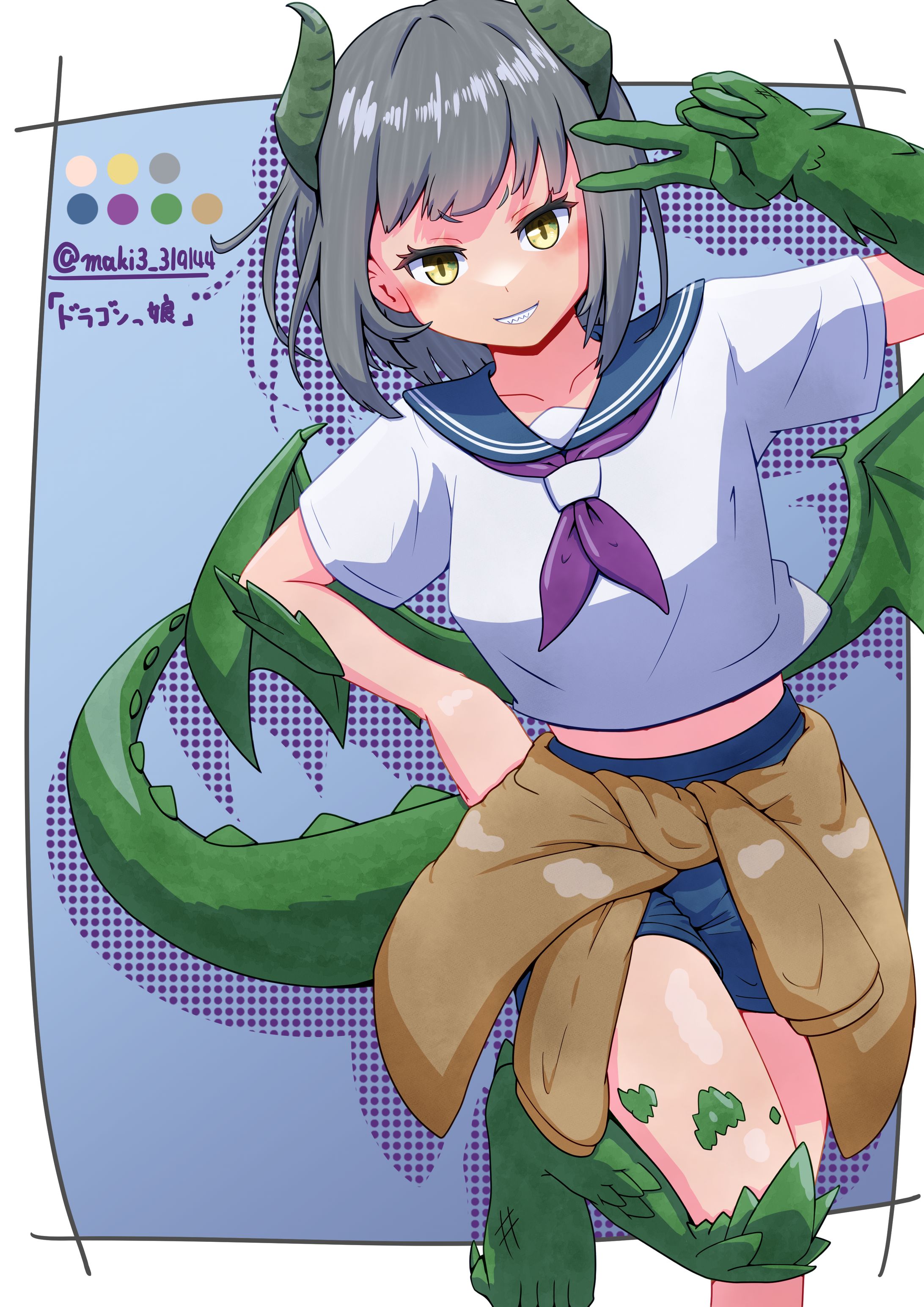 キャラデザ練習-1