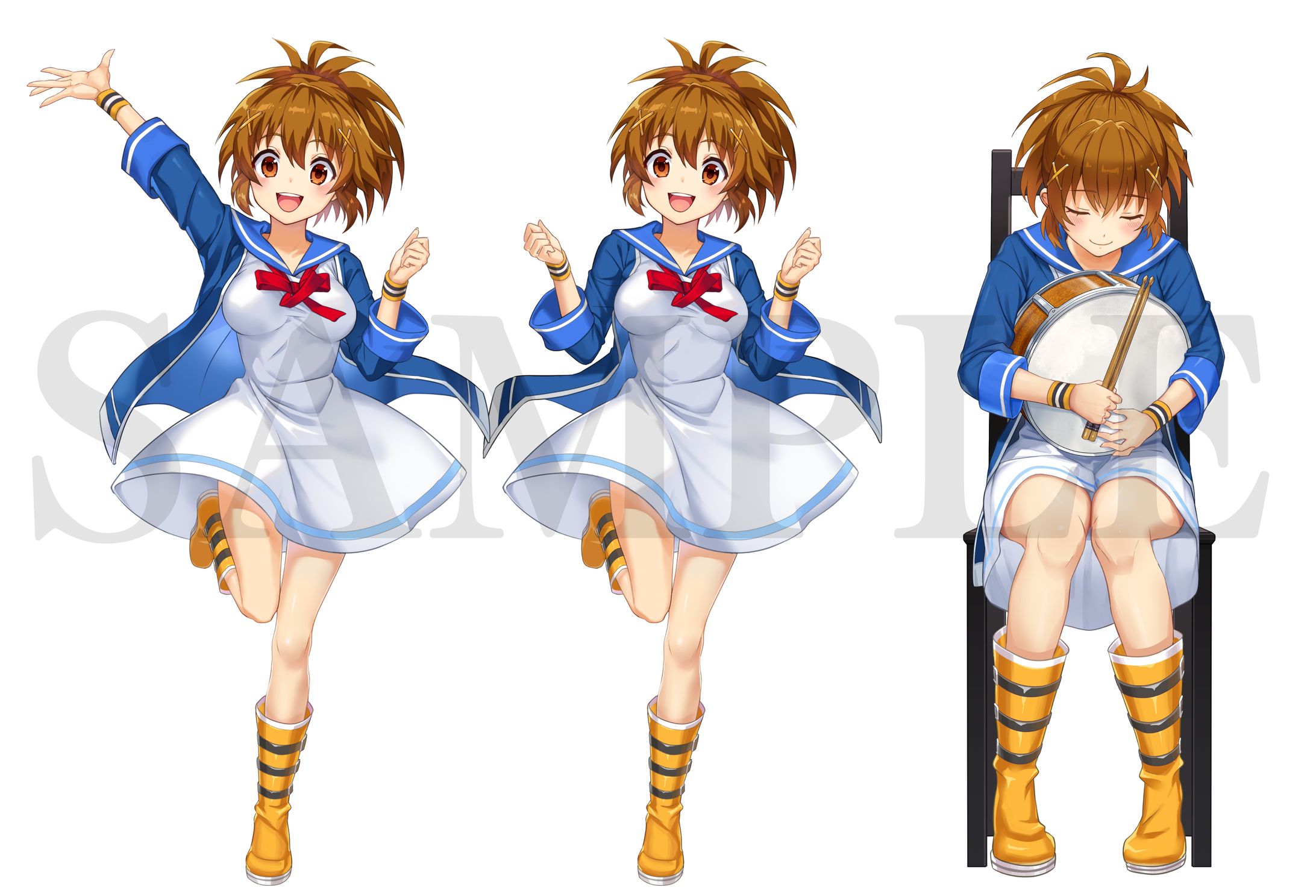 「Rhythmic Ride」MVイラスト-1