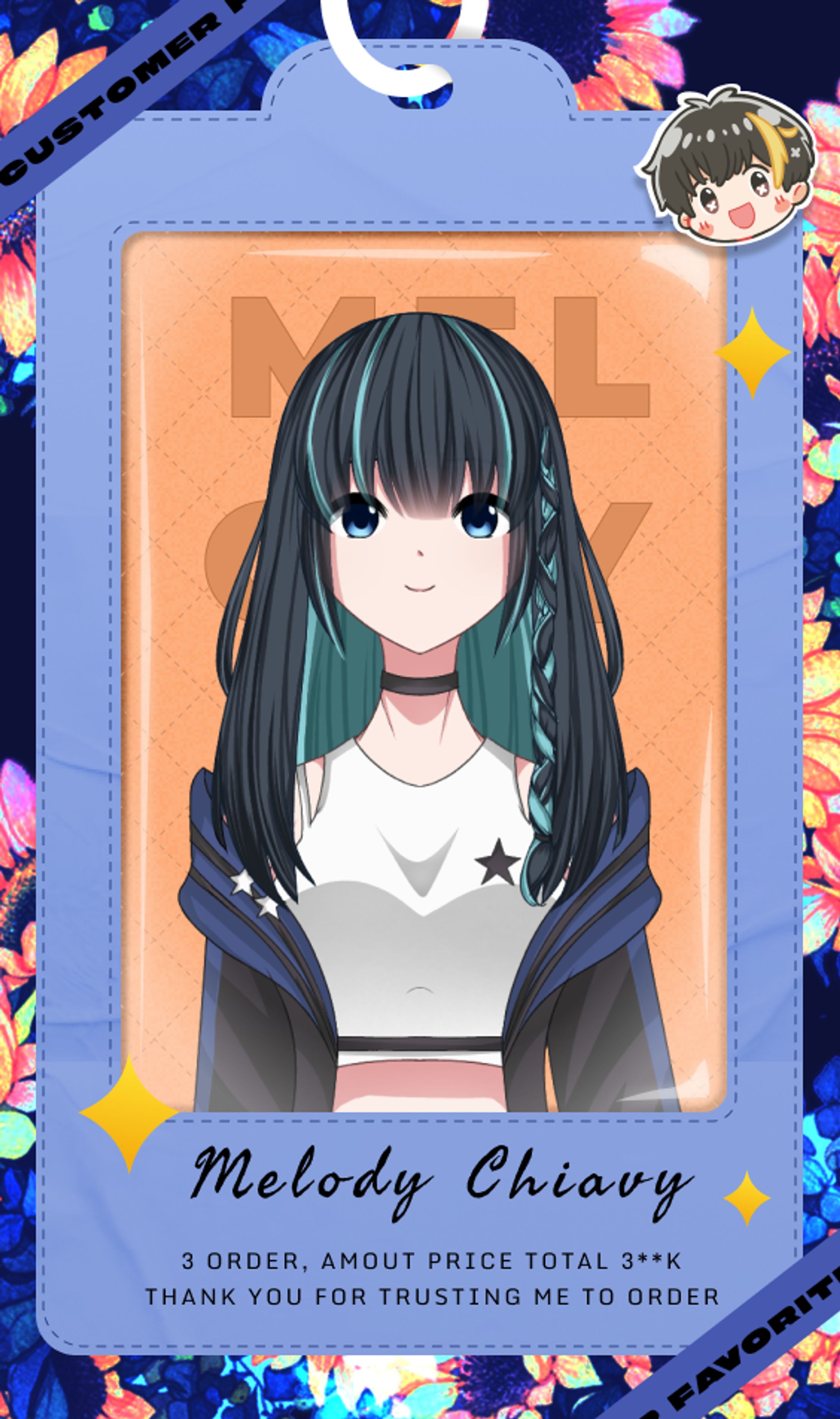 Gift Card Thanks For Order -1