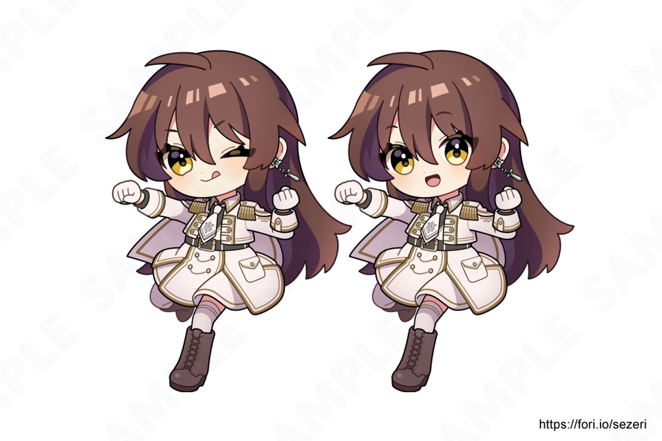 SDキャライラスト（2023年8月）-1